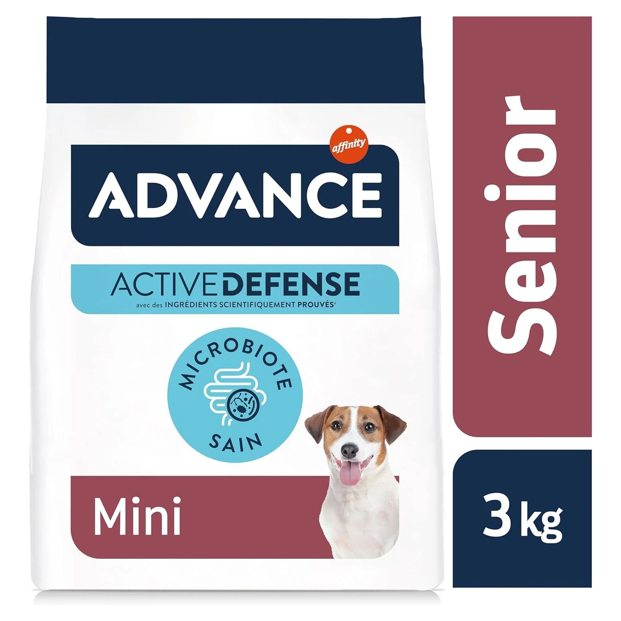 Advance Vitality +8 Tavuklu Mini Irk Yaşlı Köpek Maması 3 KG — Hassas Sindirim, 3.2 kg — Görsel 2