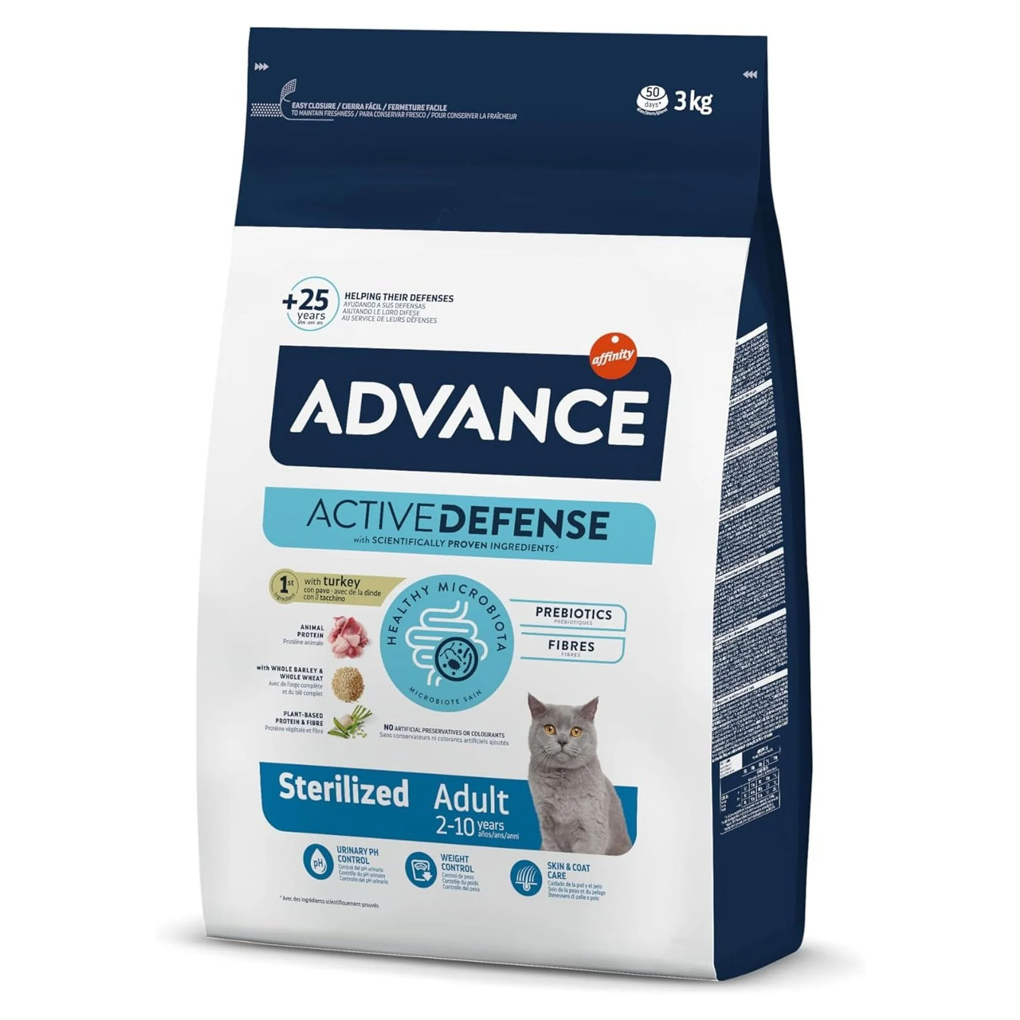 Advance Hindili Kısırlaştırılmış Yetişkin Kedi Maması 3 KG