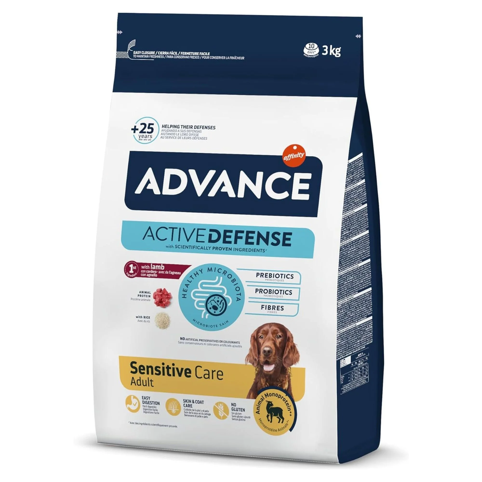 Advance Sensitive Hassas Sindirim için Kuzulu ve Pirinçli Yetişkin Köpek Maması 3 KG