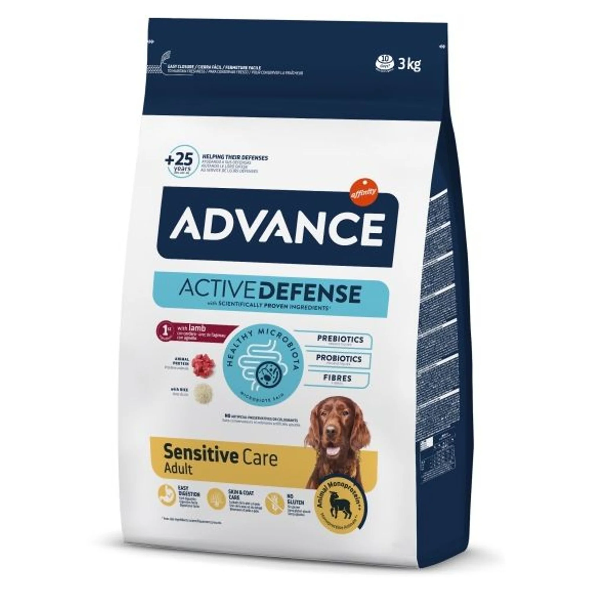 Advance Sensitive Hassas Sindirim için Kuzulu ve Pirinçli Yetişkin Köpek Maması 3 KG