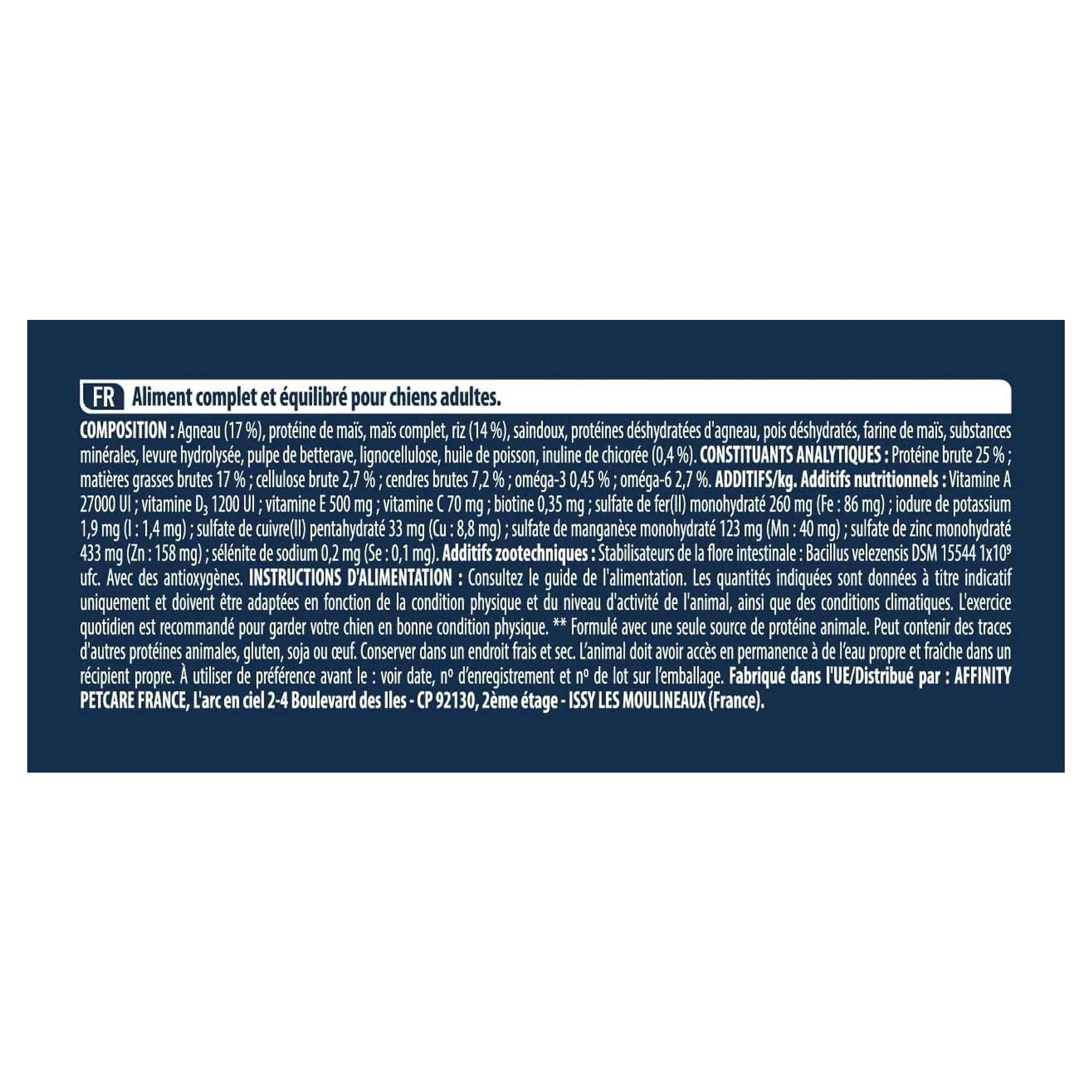 Advance Sensitive Hassas Sindirim için Kuzulu ve Pirinçli Yetişkin Köpek Maması 3 KG — 3 kg — Görsel 3