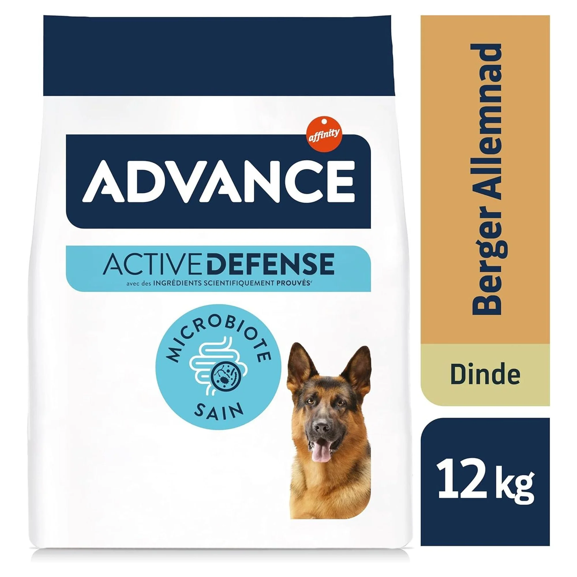 Advance German Shepherd Alman Çoban Köpeği İçin Hindili Yetişkin Köpek Maması 12 KG — Normal, 12.3 kg — Görsel 2