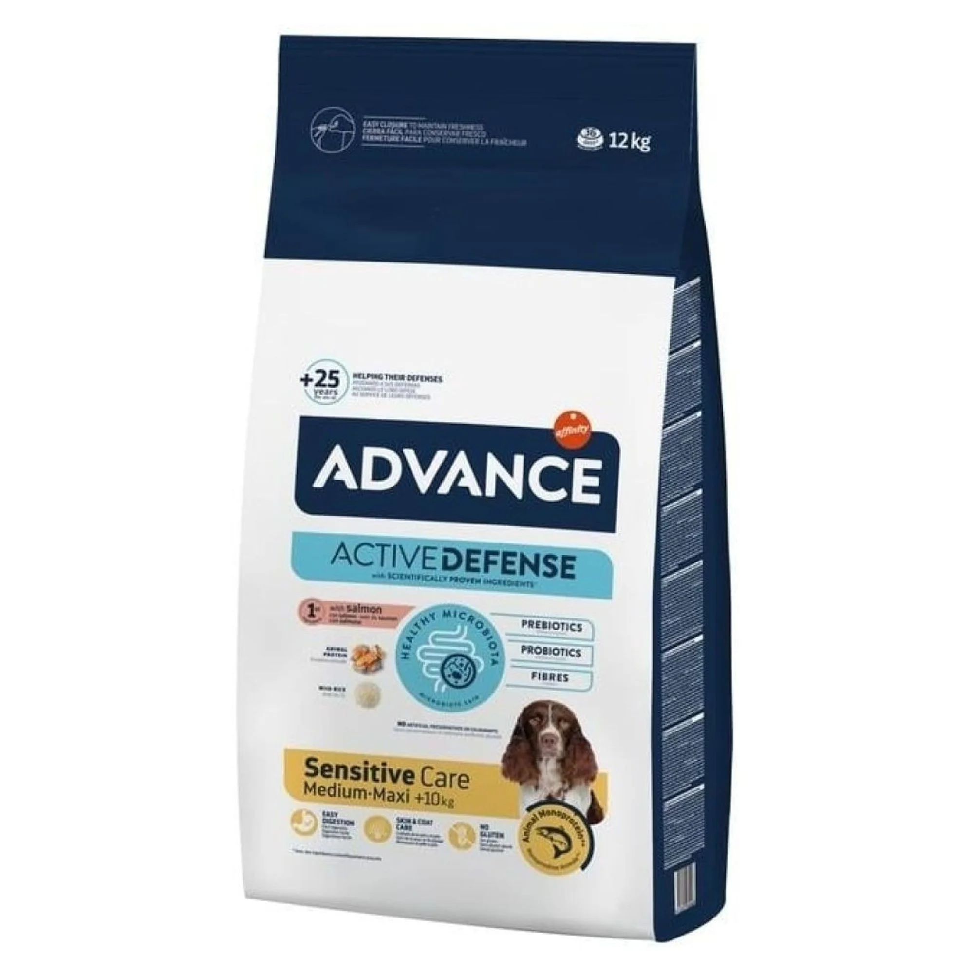 Advance Sensitive Hassas Sindirim için Somonlu Orta ve Büyük Irk Yetişkin Köpek Maması 12 KG