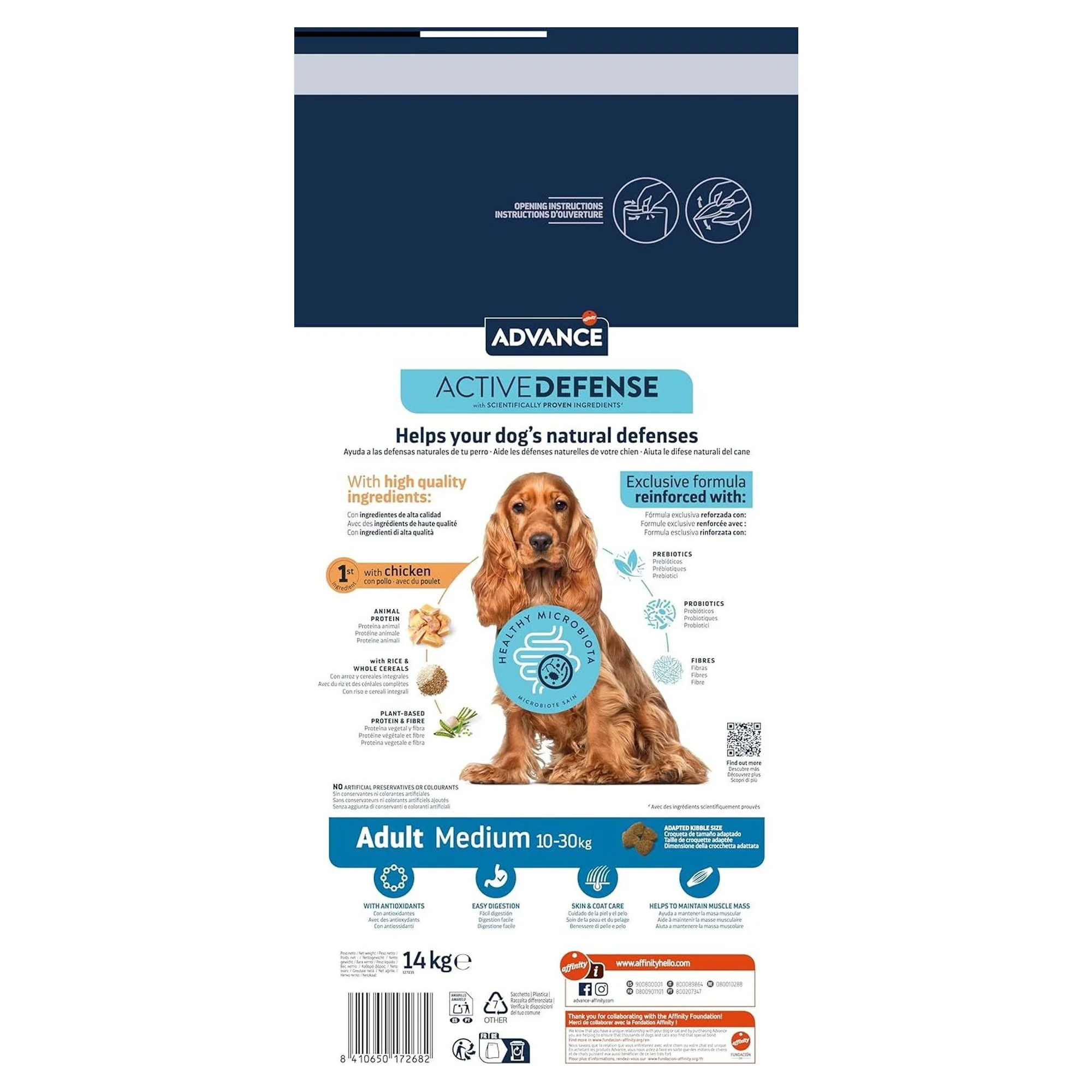 Advance Tavuklu Orta Irk Yetişkin Köpek Maması 14 KG — Normal, 14.1 kg — Görsel 3