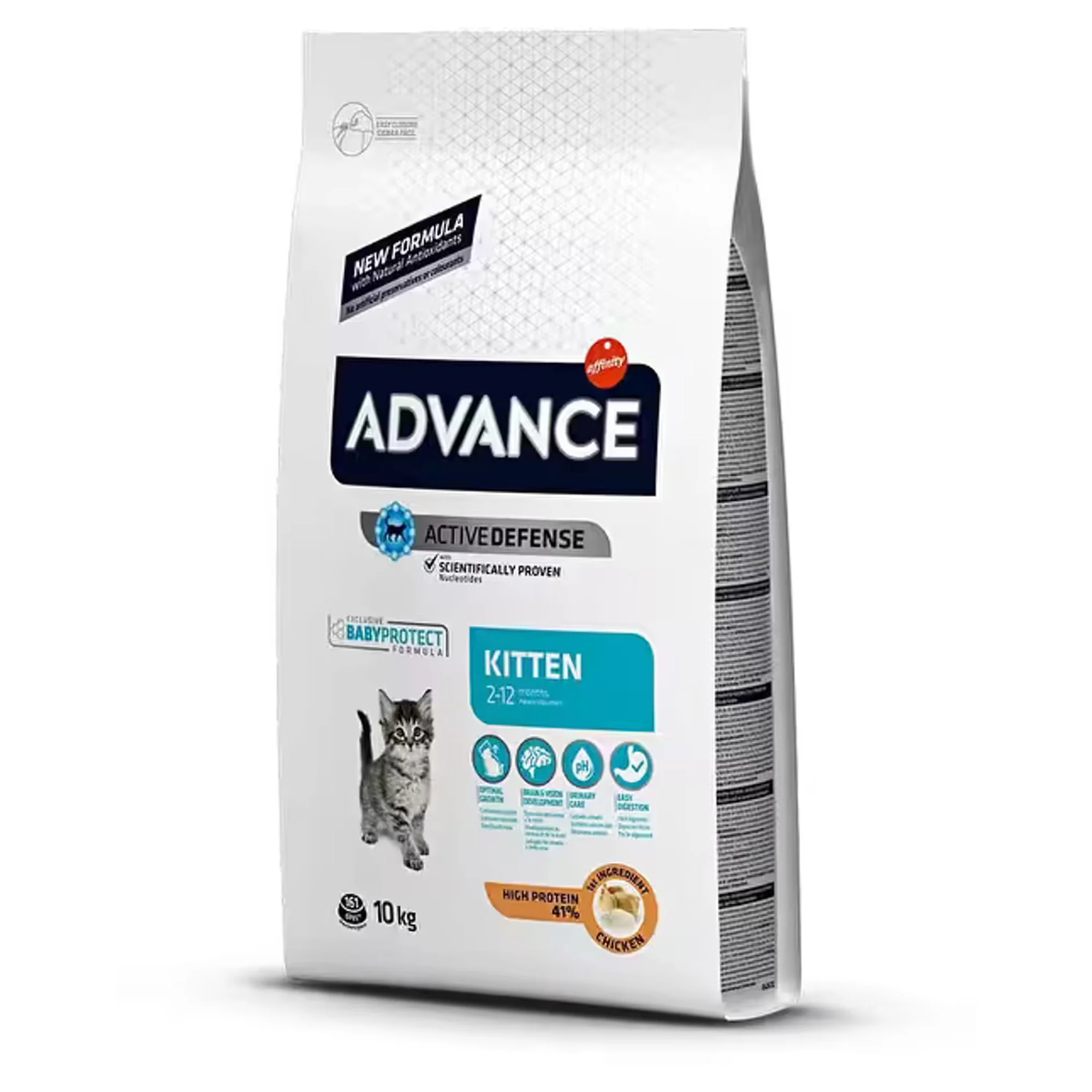 Advance Kitten Tavuklu ve Pirinçli Yavru Kedi Maması 10 KG