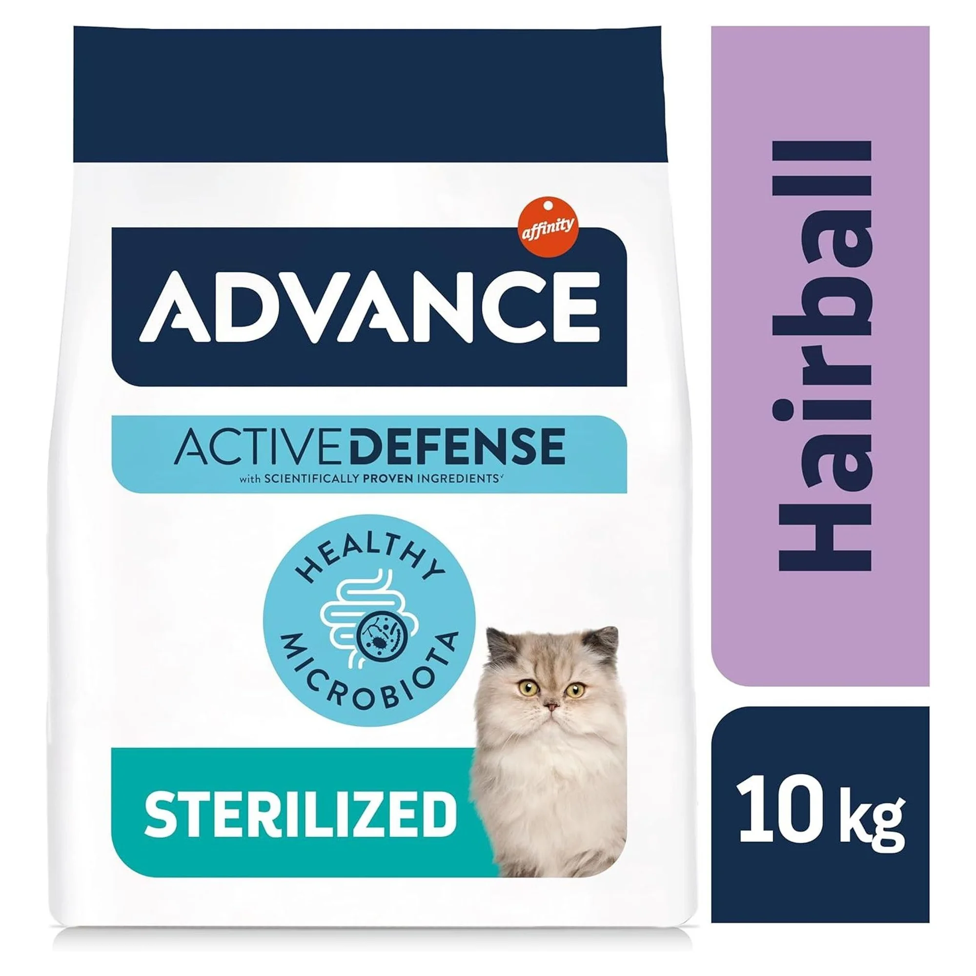 Advance Tüy yumağı Engelleyici Hindili Kısırlaştırılmış Yetişkin Kedi Maması 10 KG — 10.2 kg — Görsel 3