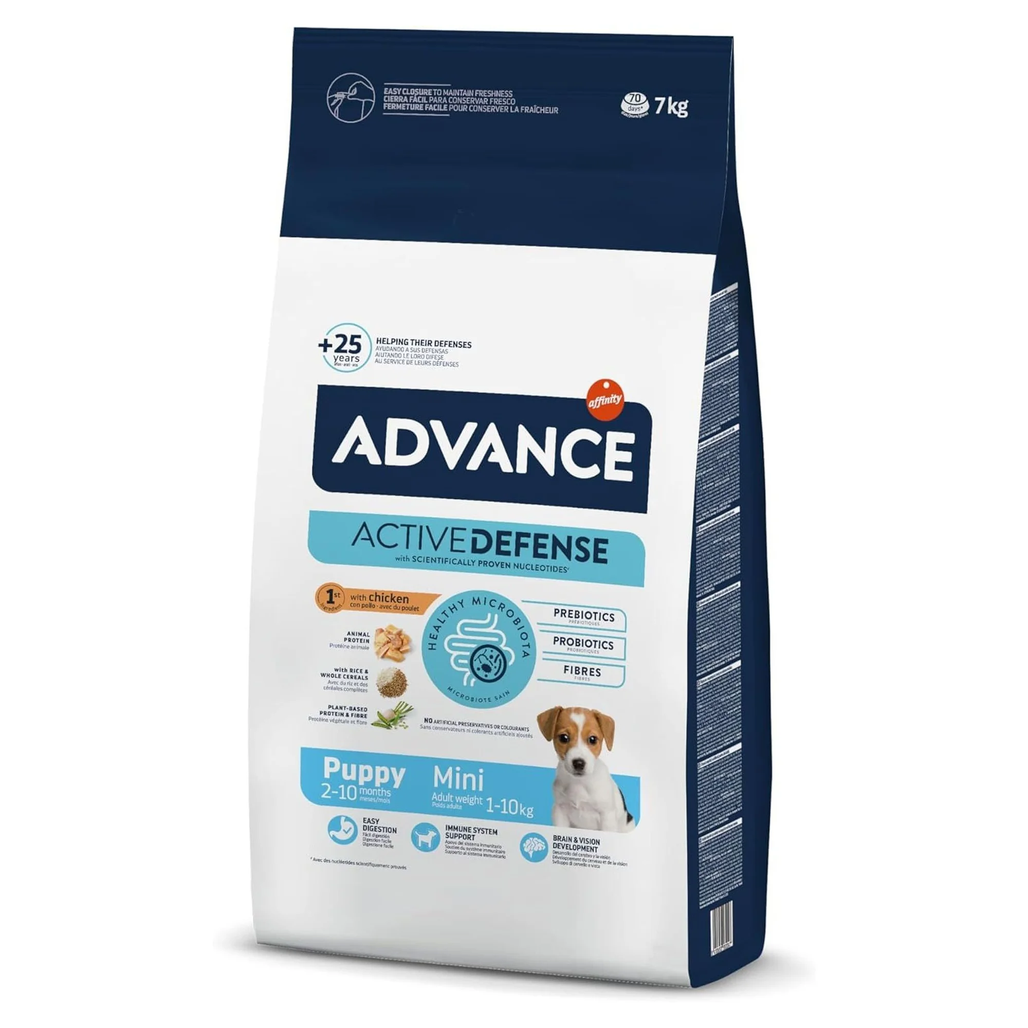 Advance Puppy Protect Hassas Sindirim Tavuklu Mini Küçük Irk Yavru Köpek Maması 7 KG