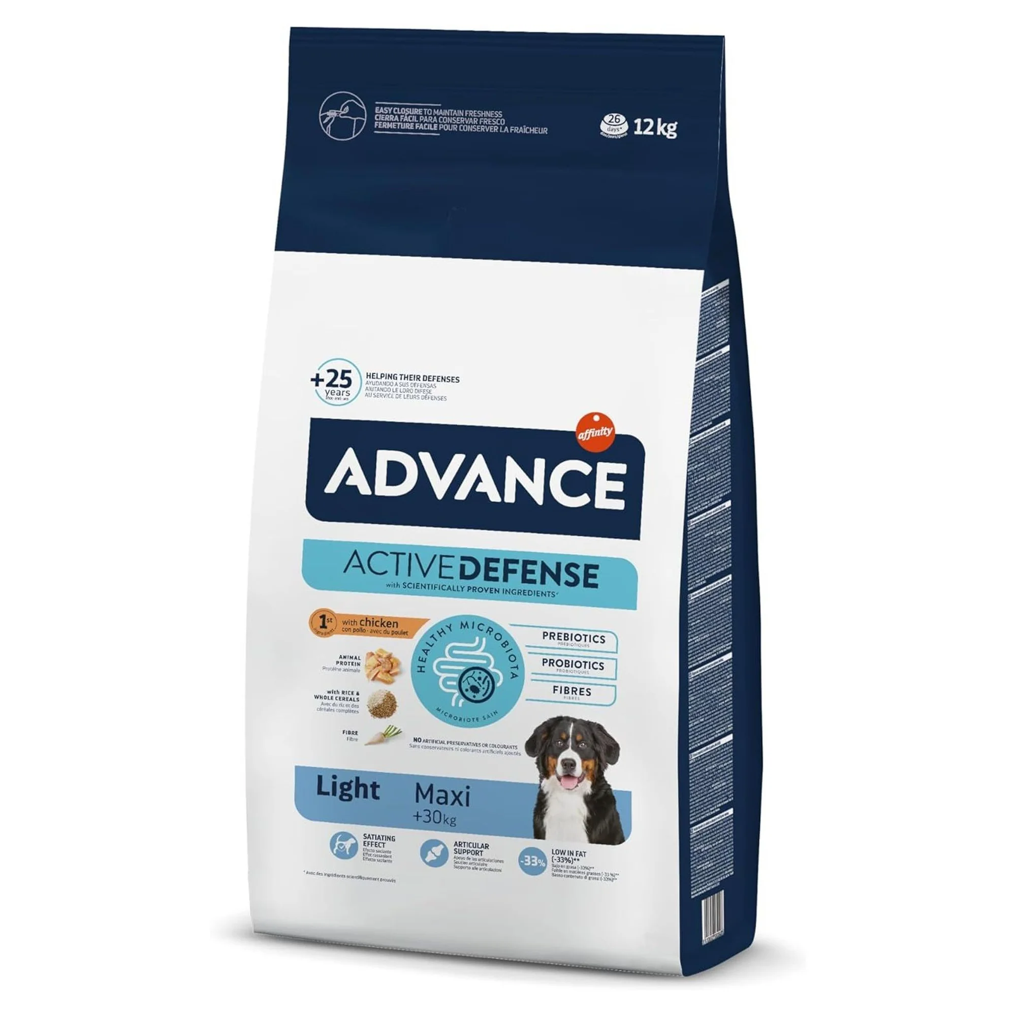 Advance Maxi Light Büyük Irk Diyet Yetişkin Köpek Maması 12 KG