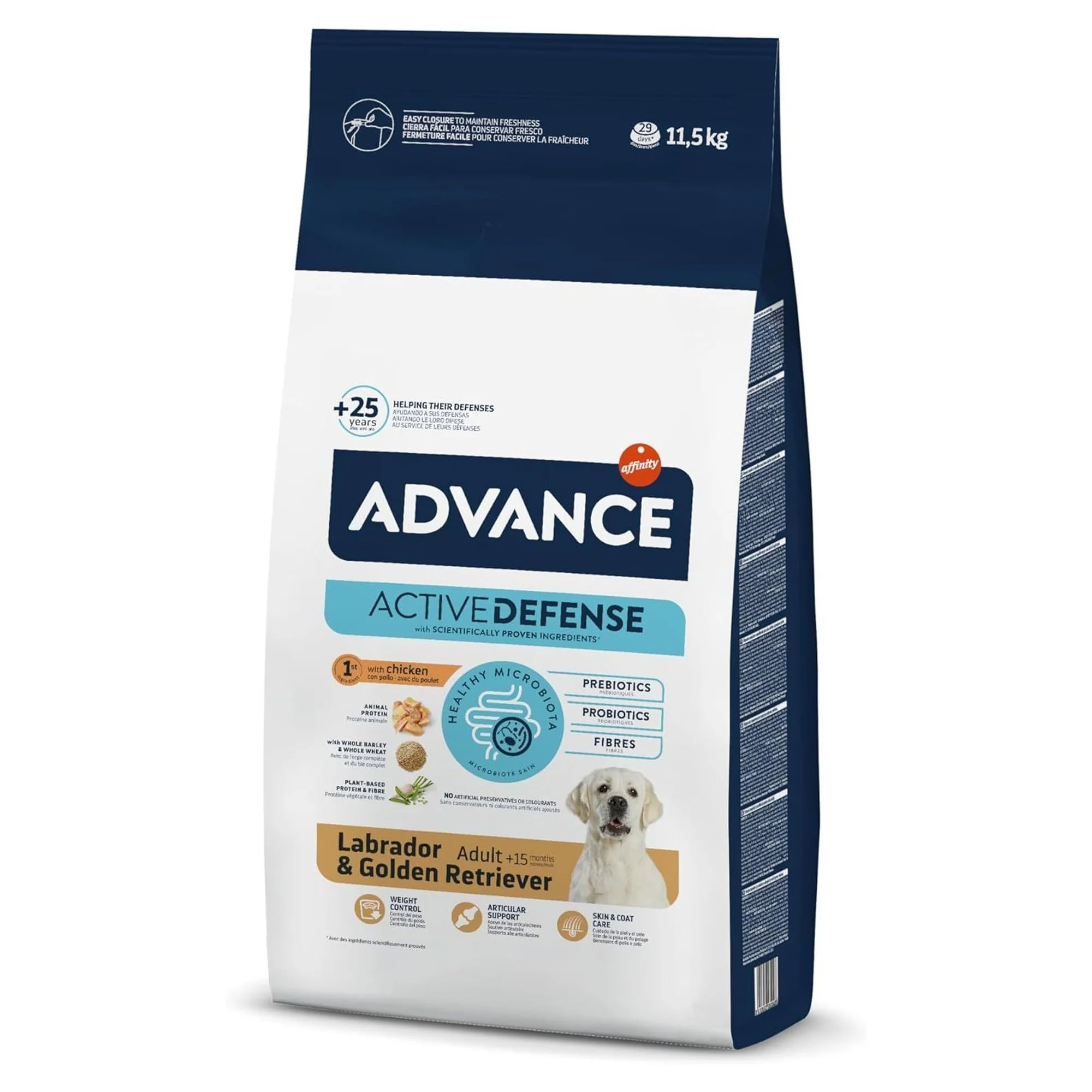 Advance Golden ve Labrador Retriever Yetişkin Köpek Maması 11.5 KG