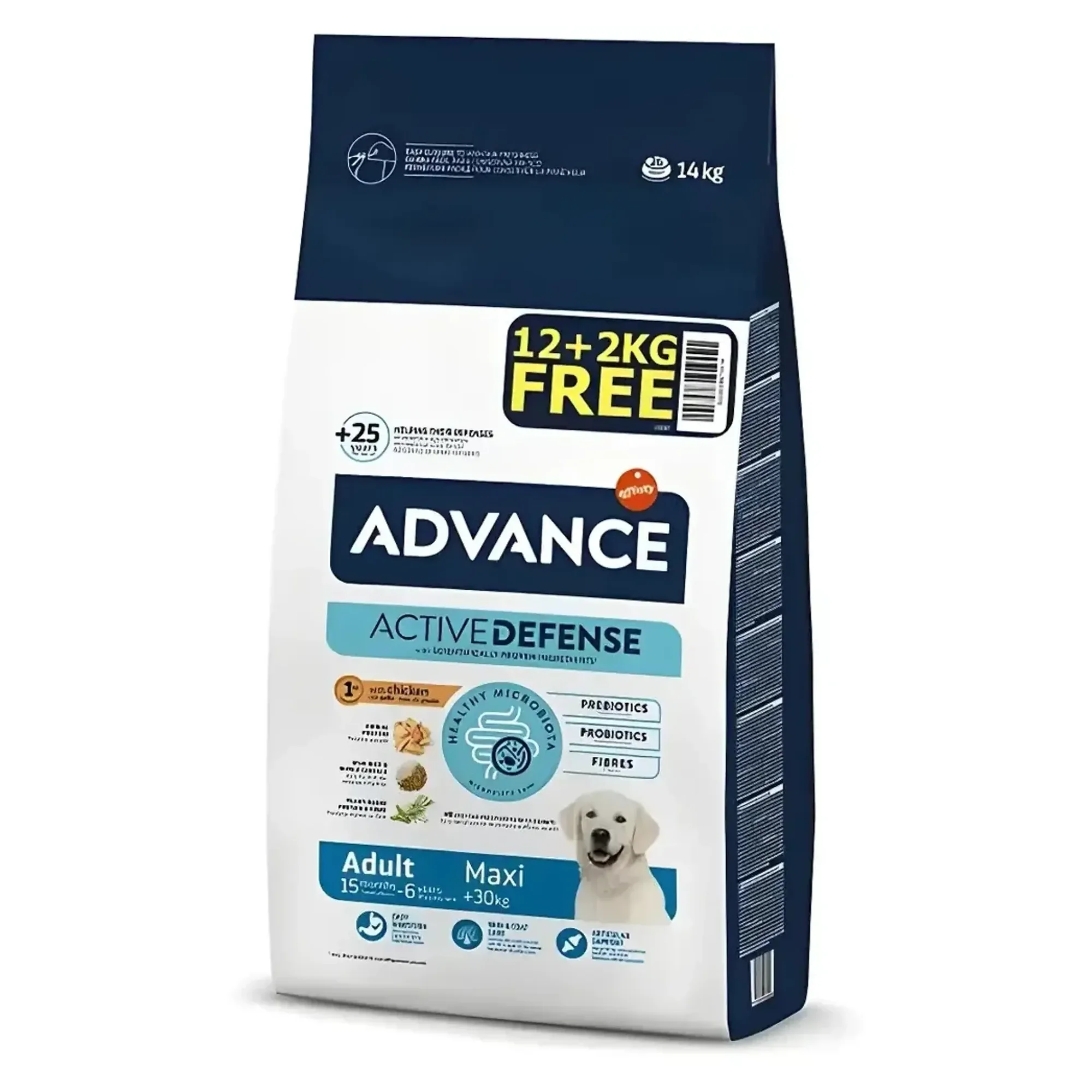 Advance Maxi Adult Büyük Irk Yetişkin Köpek Maması 12+2 KG