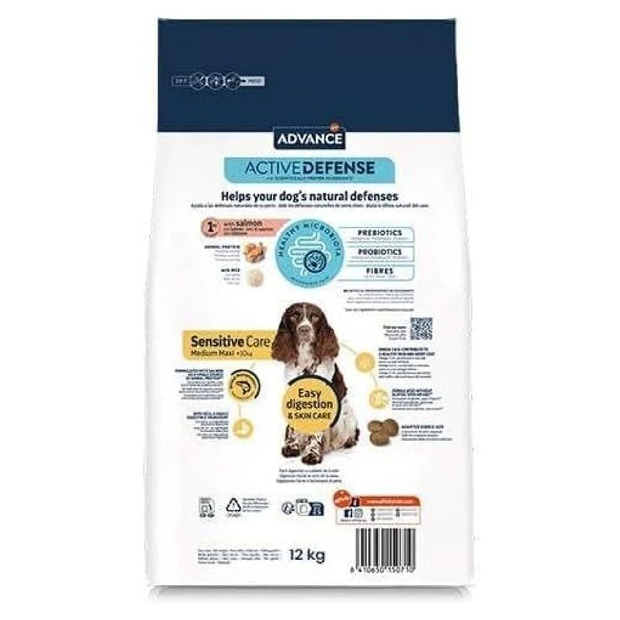 Advance Sensitive Somon ve Pirinç Hassas Sindirimli Yetişkin Köpek Maması 12 KG — Görsel 2