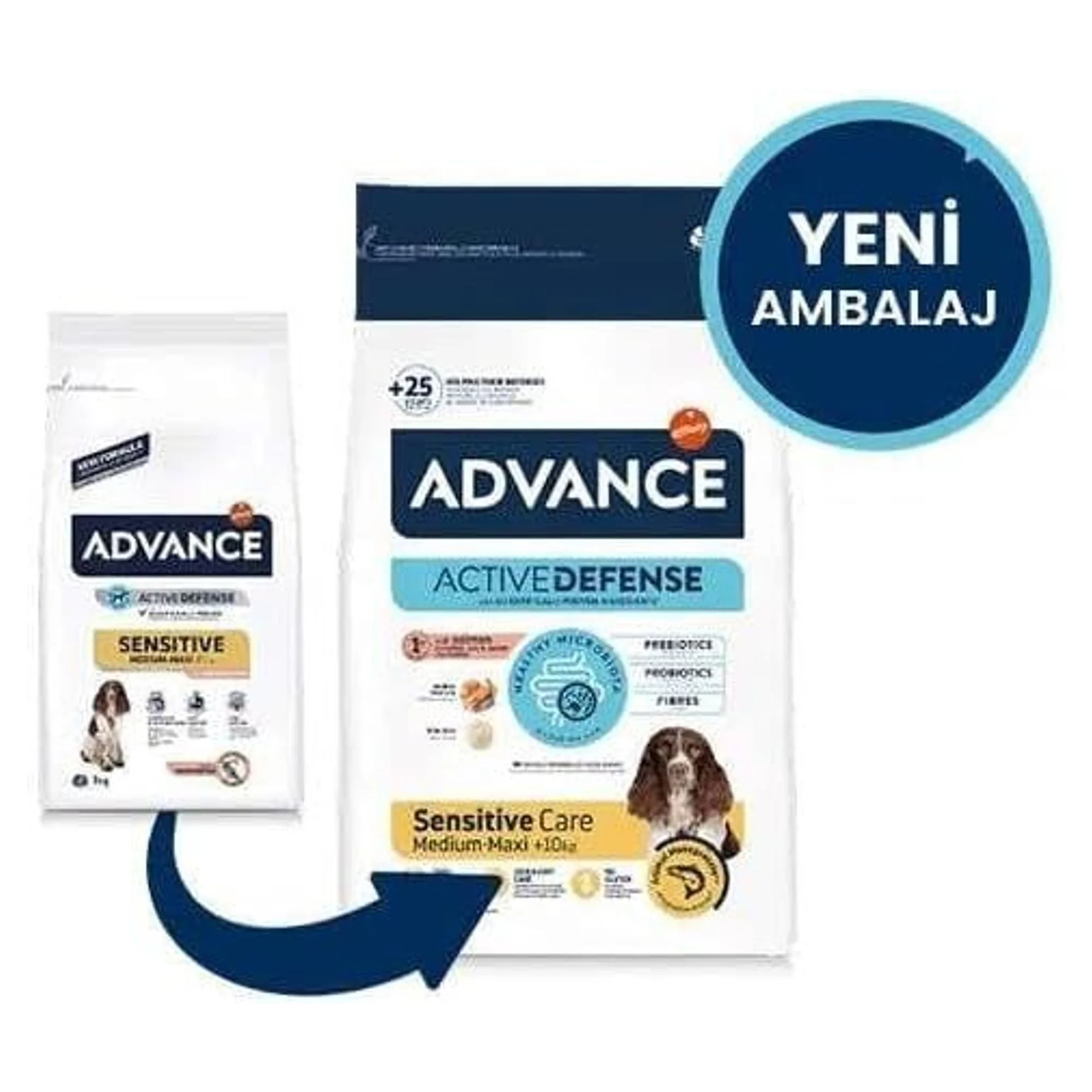 Advance Sensitive Somon ve Pirinç Hassas Sindirimli Yetişkin Köpek Maması 12 KG — Görsel 4