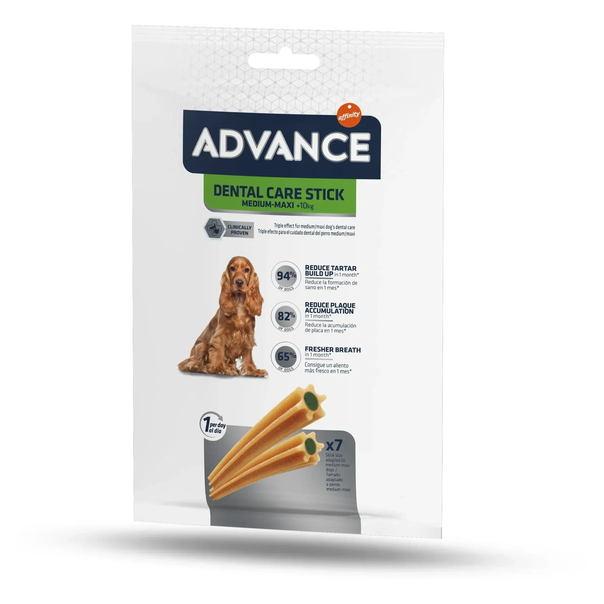 Advance Dental Stick Orta ve Büyük Irk Köpek Ödül Maması 180 G 13'lü