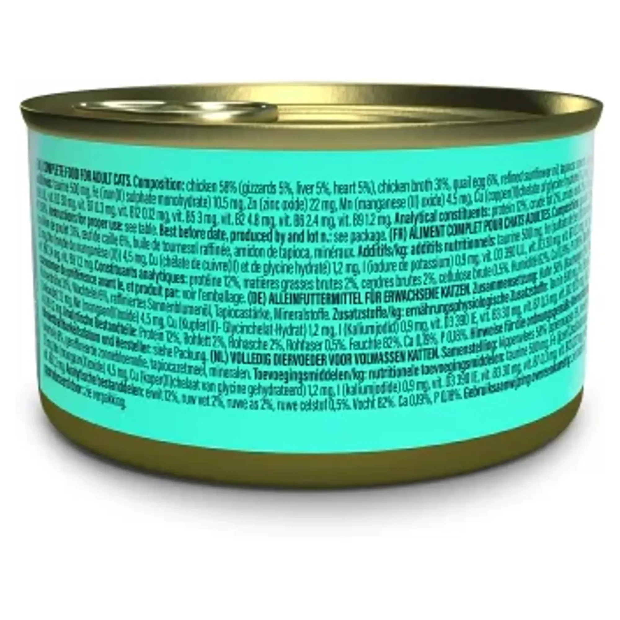Schesir Schesir After Dark Tavuk ile Bıldırcın Yumurtası Et Suyunda Yetişkin Kedi Konservesi 80G — Normal, 90 g — Görsel 2