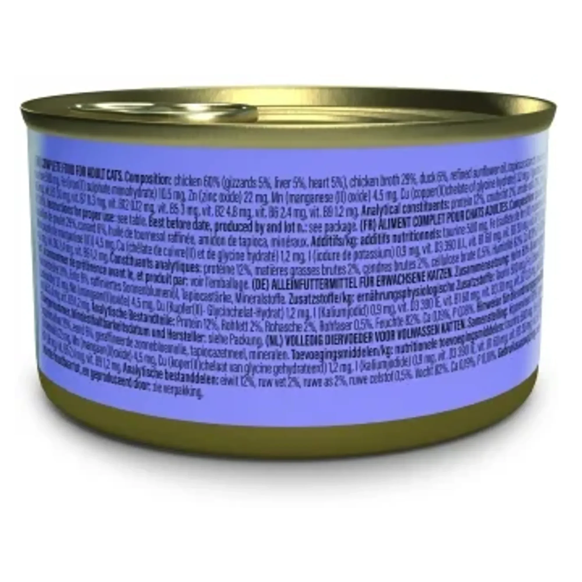 Schesir Schesir After Dark Tavuk ile Ördek Et Suyunda Yetişkin Kedi Konservesi 80G — Normal — Görsel 2