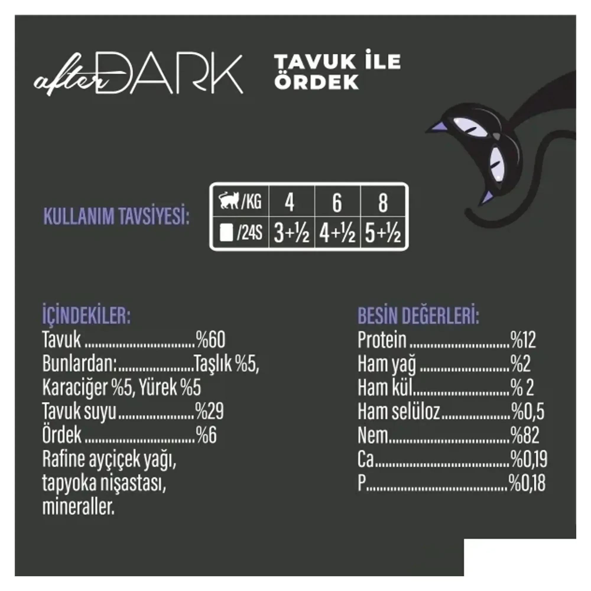 Schesir Schesir After Dark Tavuk ile Ördek Et Suyunda Yetişkin Kedi Konservesi 80G — Normal — Görsel 3