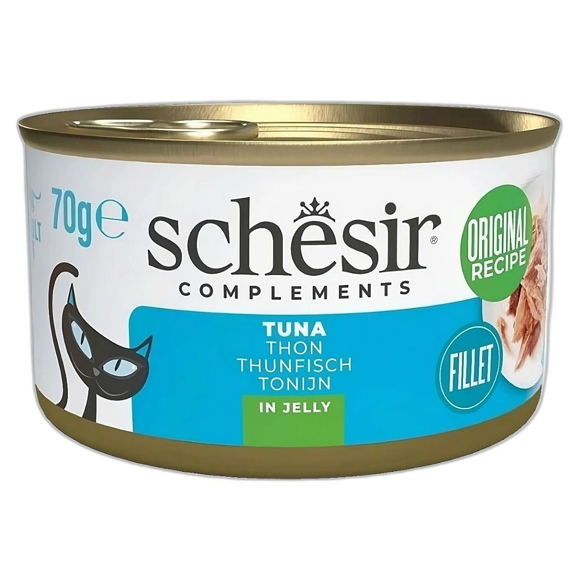 Schesir Schesir Tamamlayıcı Ton Balıklı Jöle İçinde Kedi Konservesi 70g