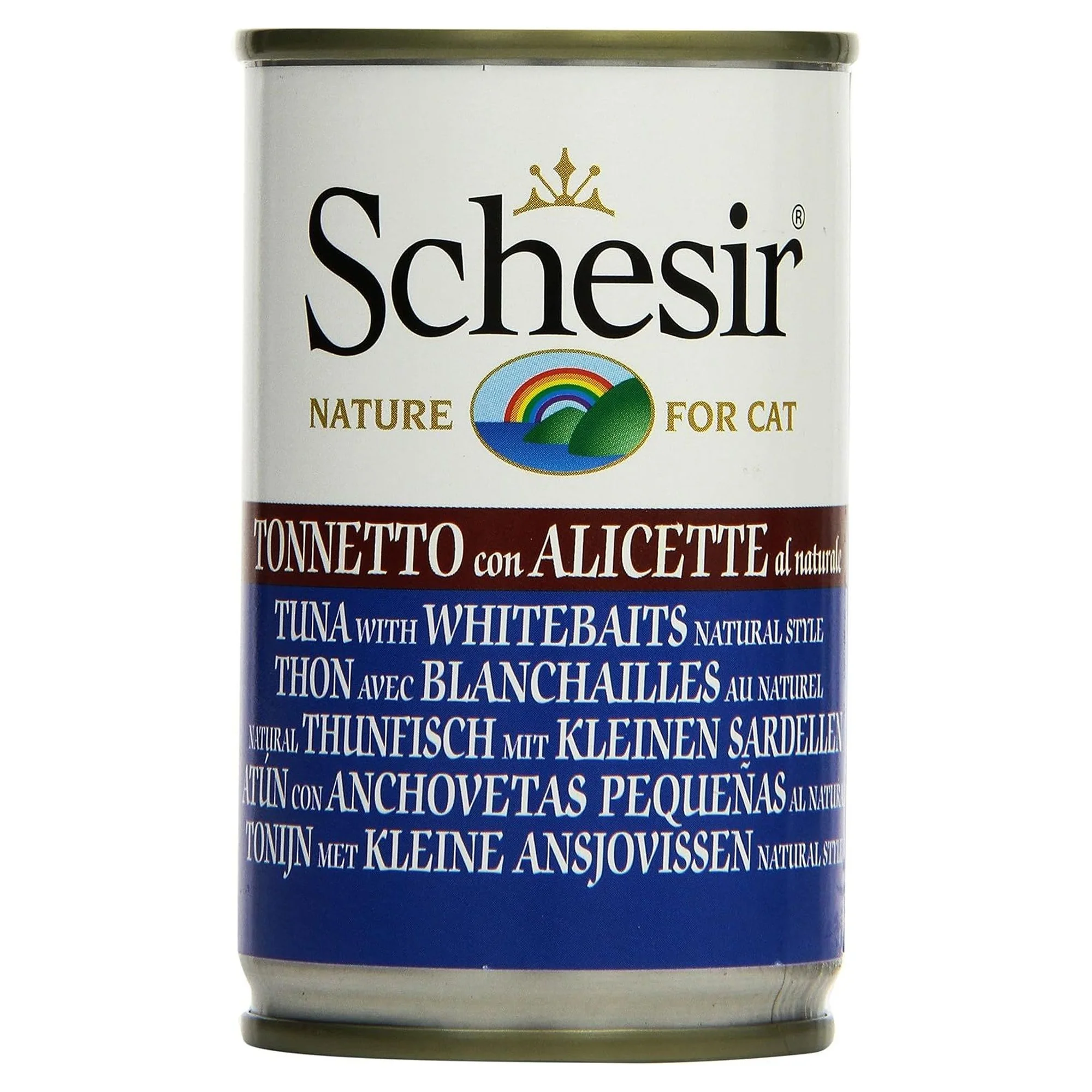 Schesir Jöle İçinde Ton ve Ringa Balıklı Yetişkin Kedi Konservesi 140 G
