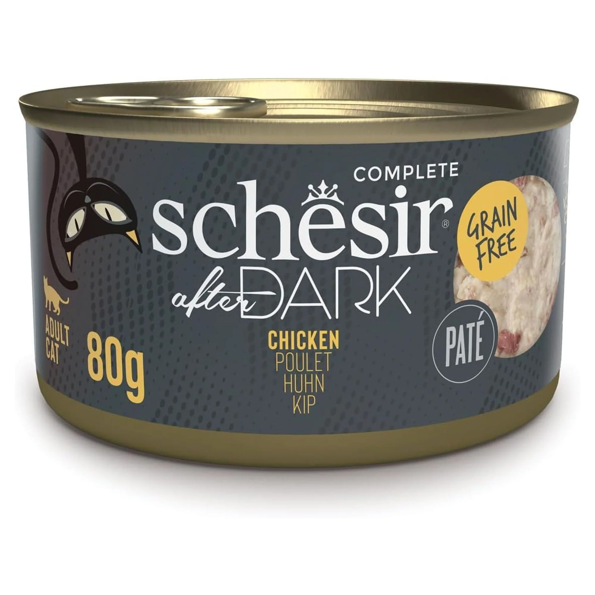 Schesir After Dark Pate Tavuklu Yetişkin Kedi Konservesi 80 G