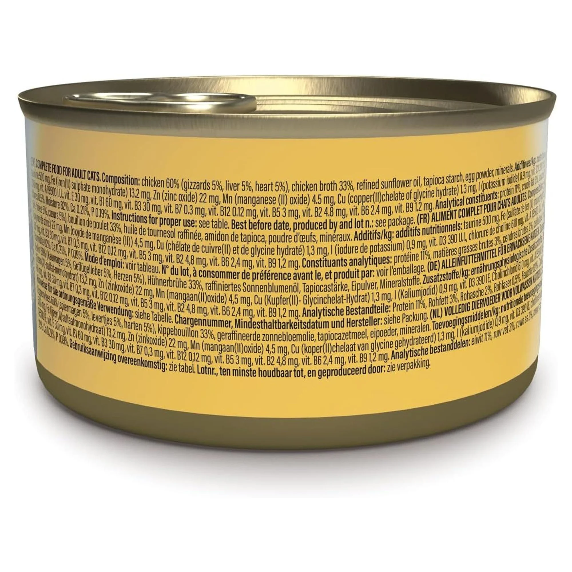 Schesir After Dark Pate Tavuklu Yetişkin Kedi Konservesi 80 G — Normal, 85 g — Görsel 5