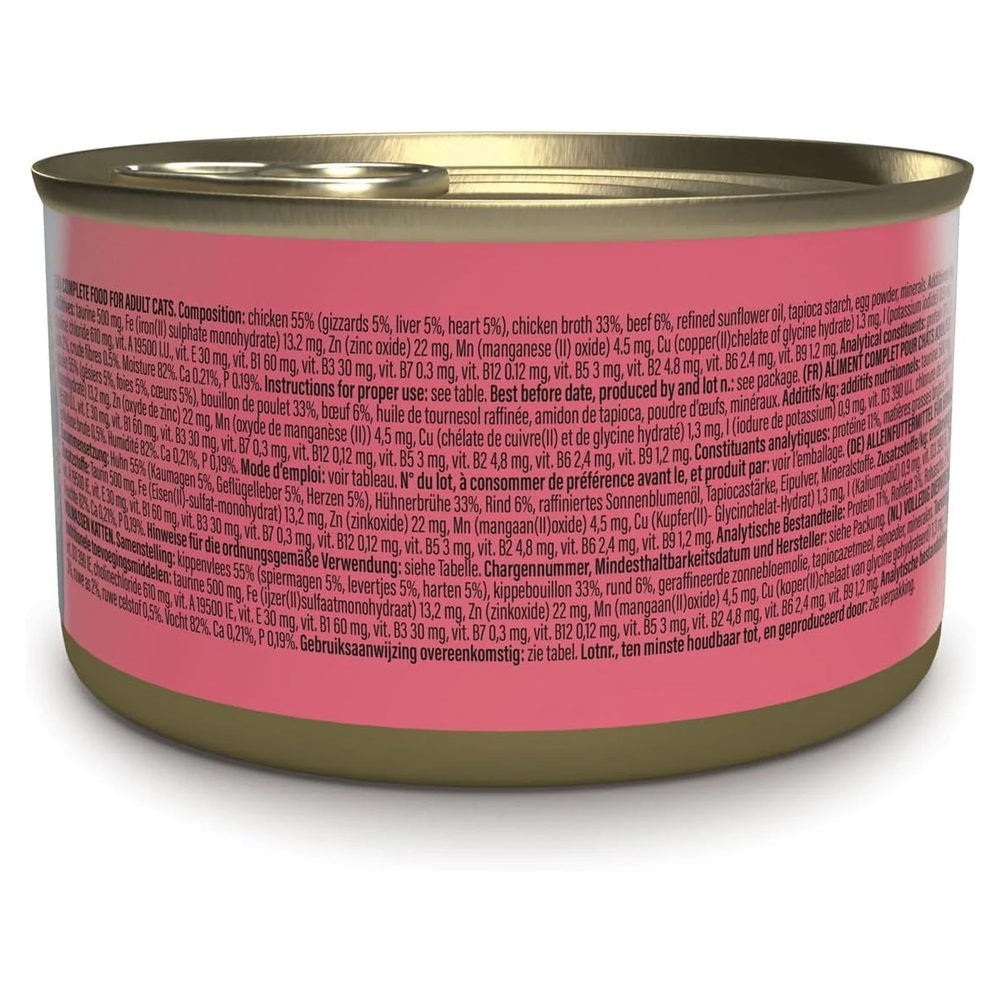 Schesir After Dark Pate Tavuk ve Sığır Etli Yetişkin Kedi Konservesi 80 G — Normal, 90 g — Görsel 5