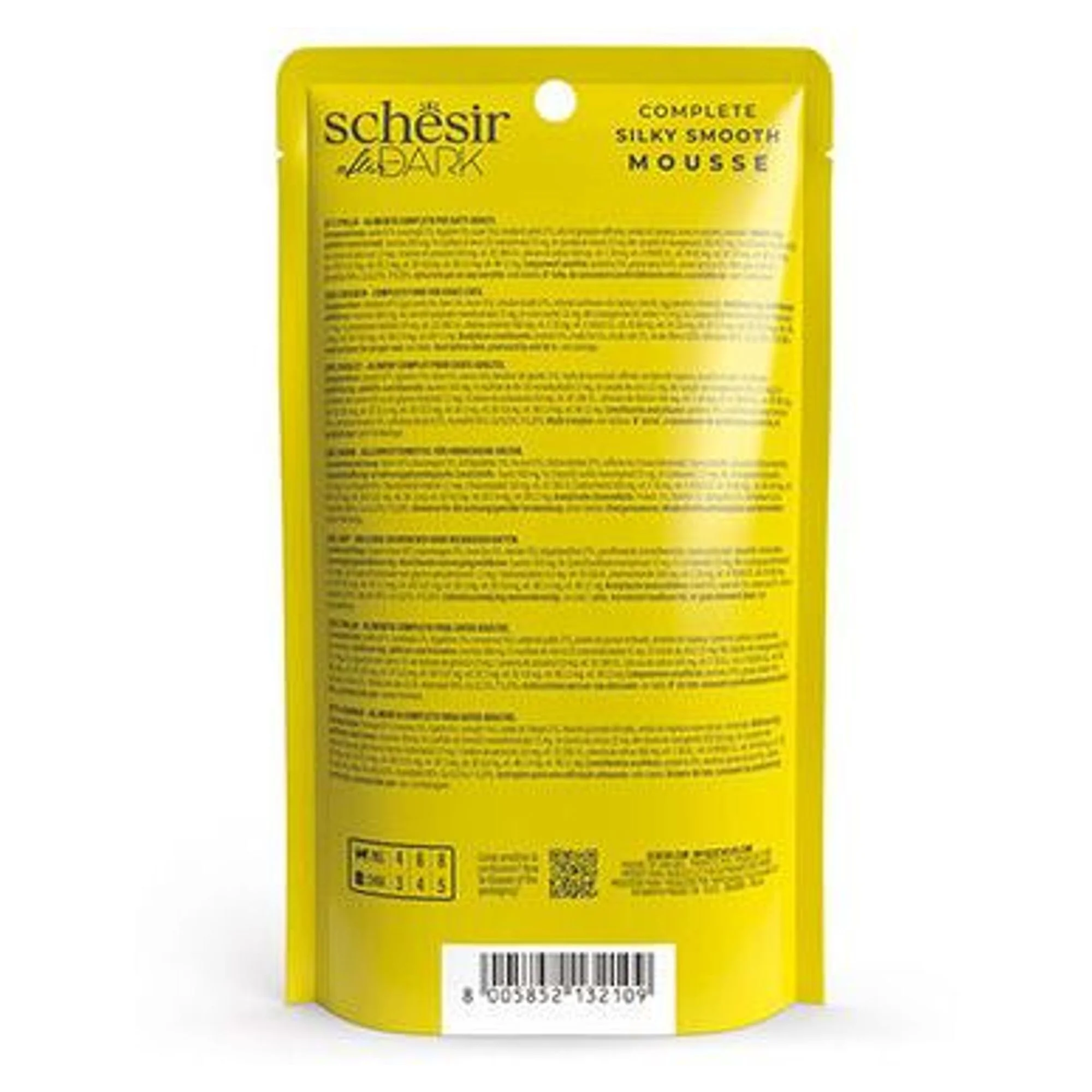 Schesir Schesir After Dark Velvet Mousse Tavuklu Yetişkin Kedi Pouch Yaş Maması 80 G — Normal, 85 g — Görsel 2