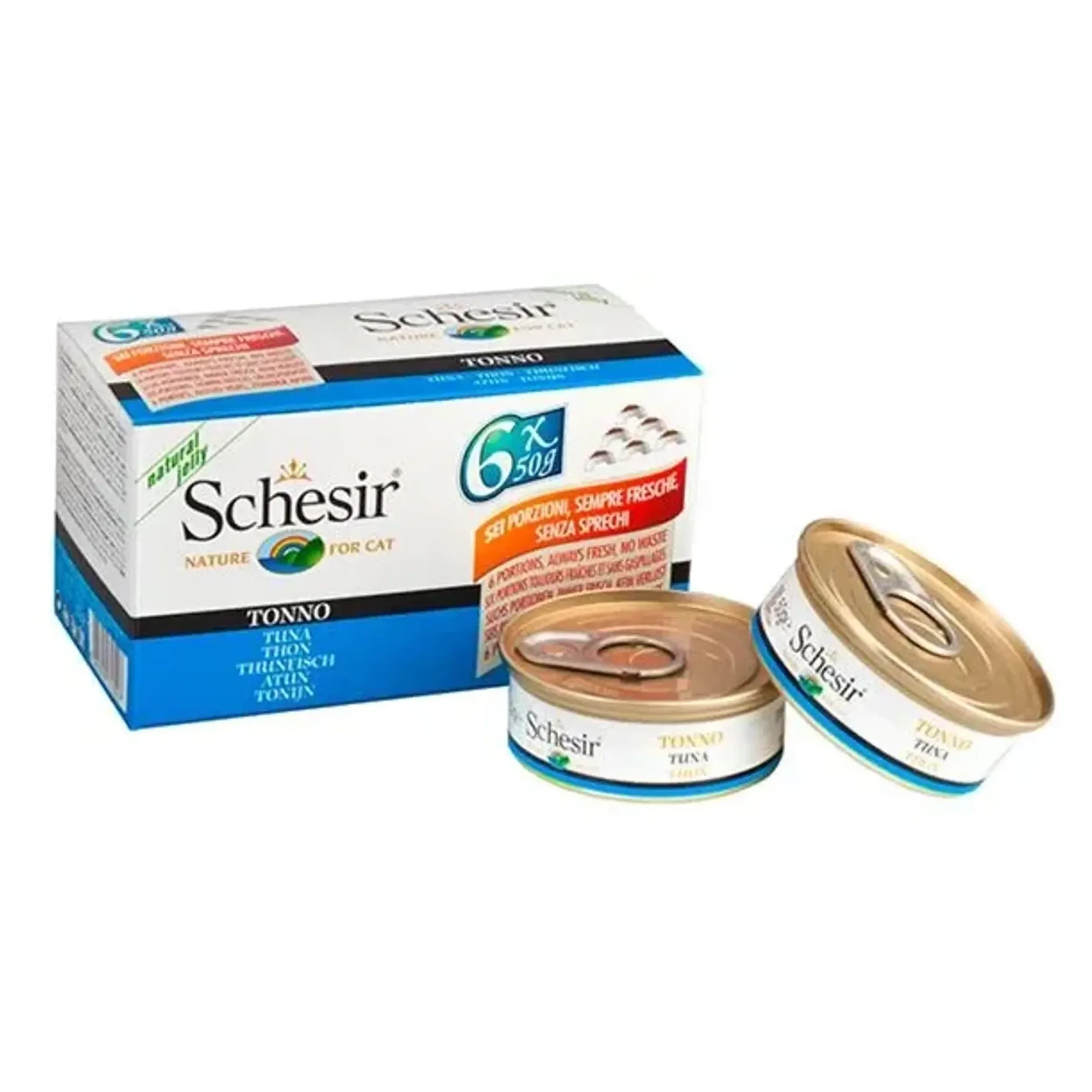 Schesir Schesir Cat Multipack Tuna 6x50 G
