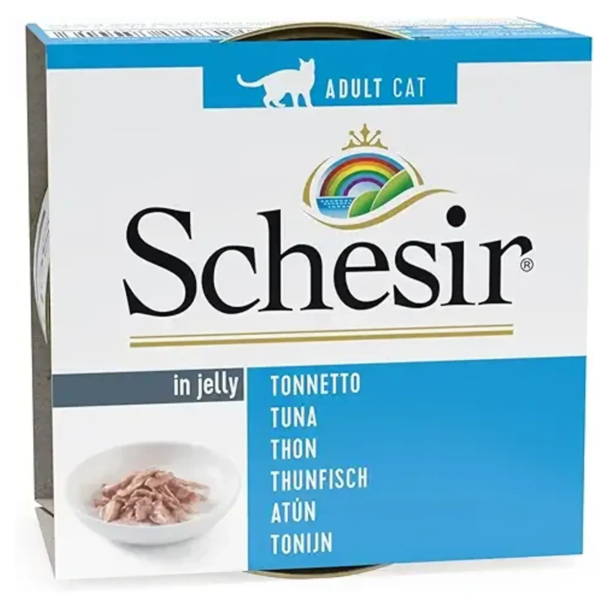 Schesir Schesir Jelly Ton Balığı Jöle İçinde Yetişkin Kedi Konservesi 85G