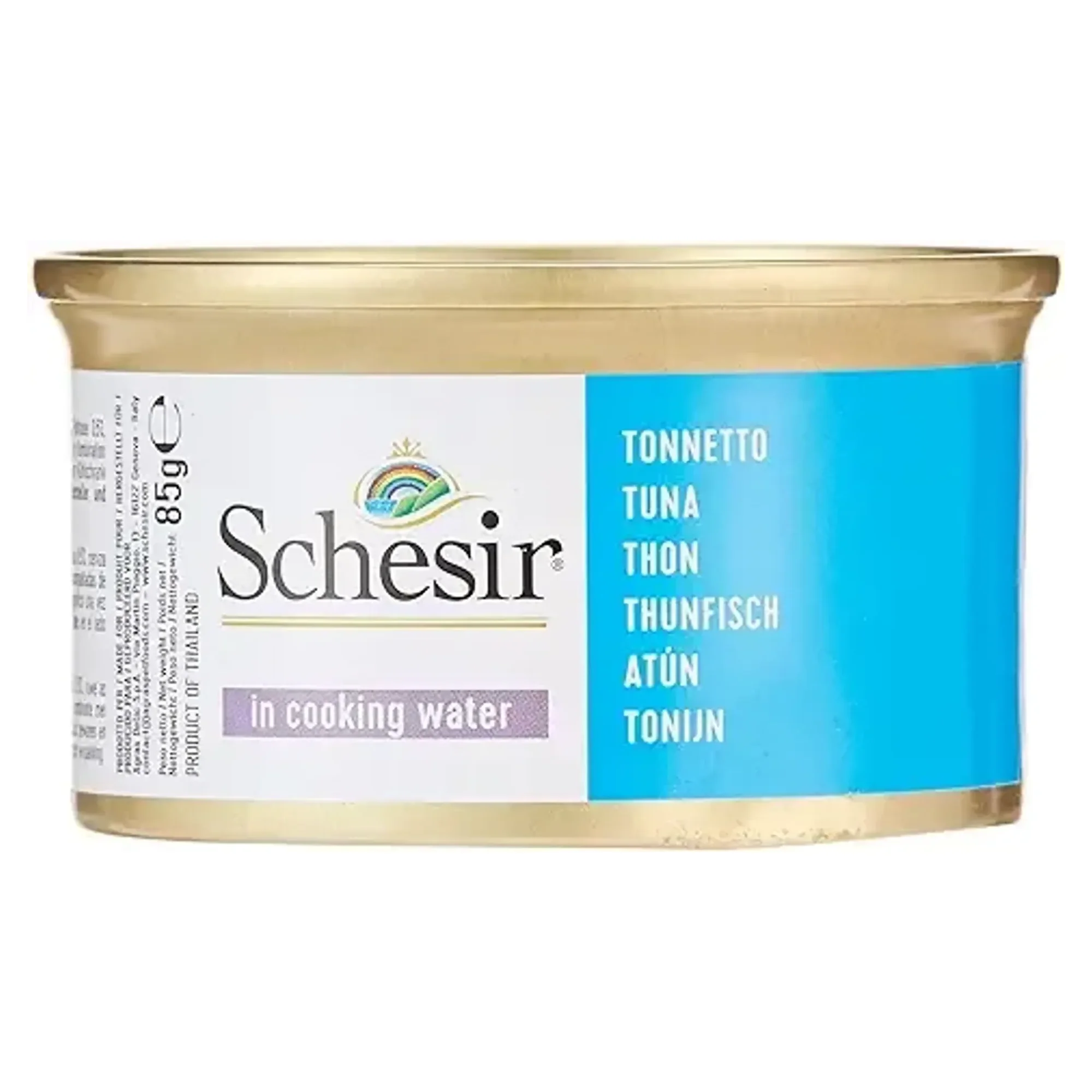 Schesir Schesir Ton Balıklı Pişirme Suyunda Yetişkin Kedi Konservesi 85G