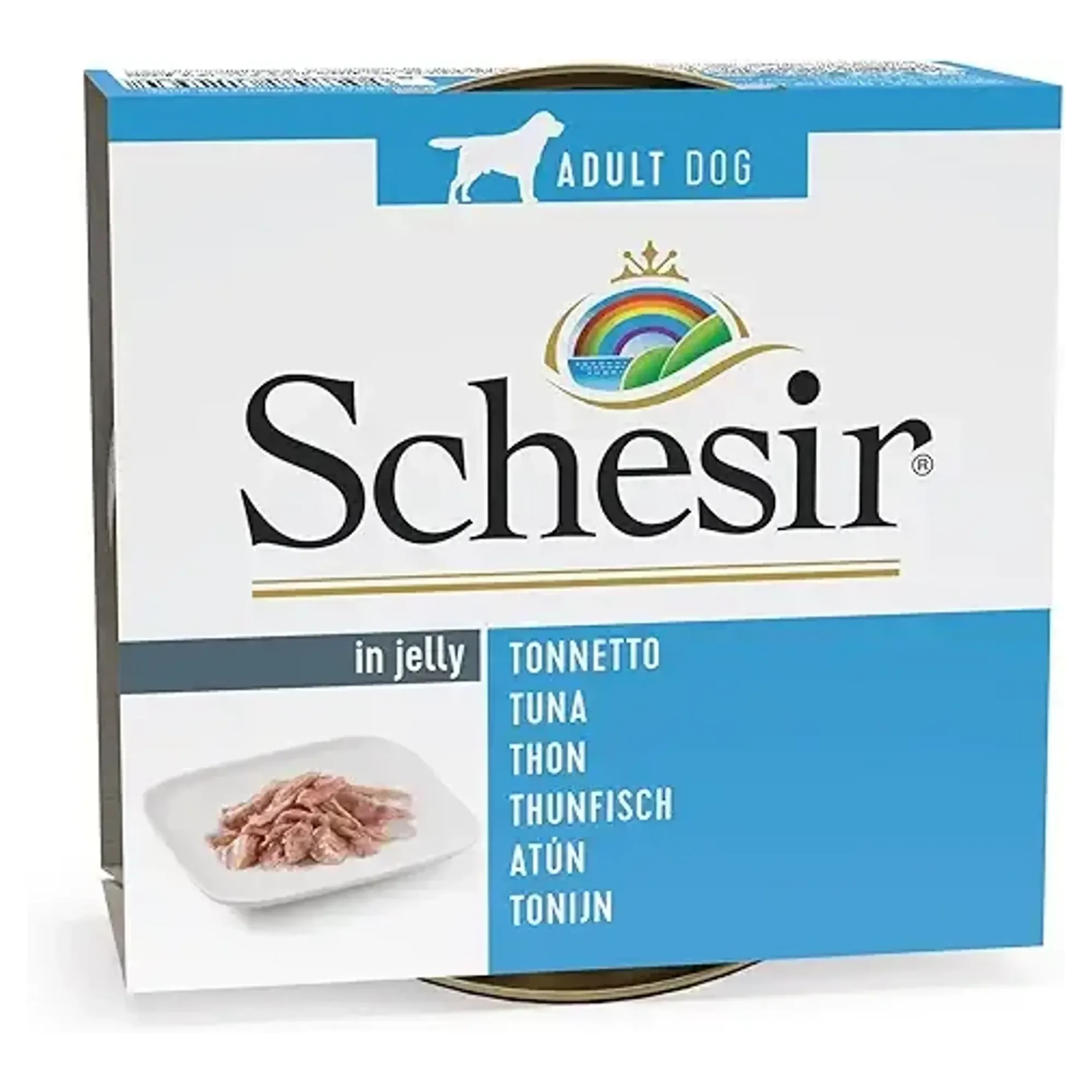 Schesir Schesir Jelly Ton Balığı Fileto Jöle İçinde Yetişkin Köpek Konservesi 150G