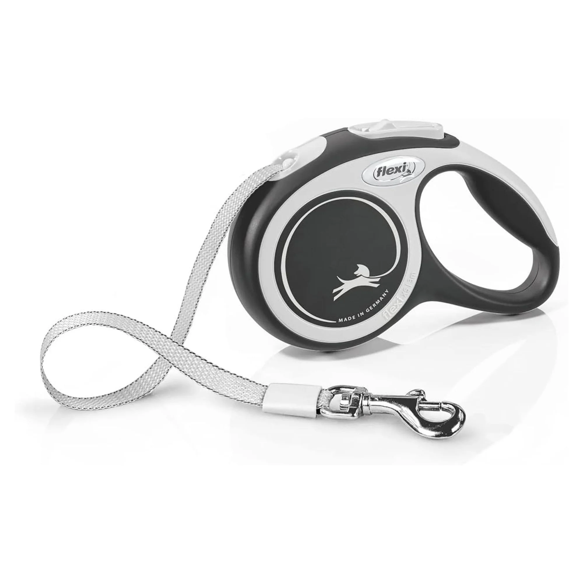 Flexi New Comfort XS Siyah Şerit Köpek Gezdirme Tasması 3 M