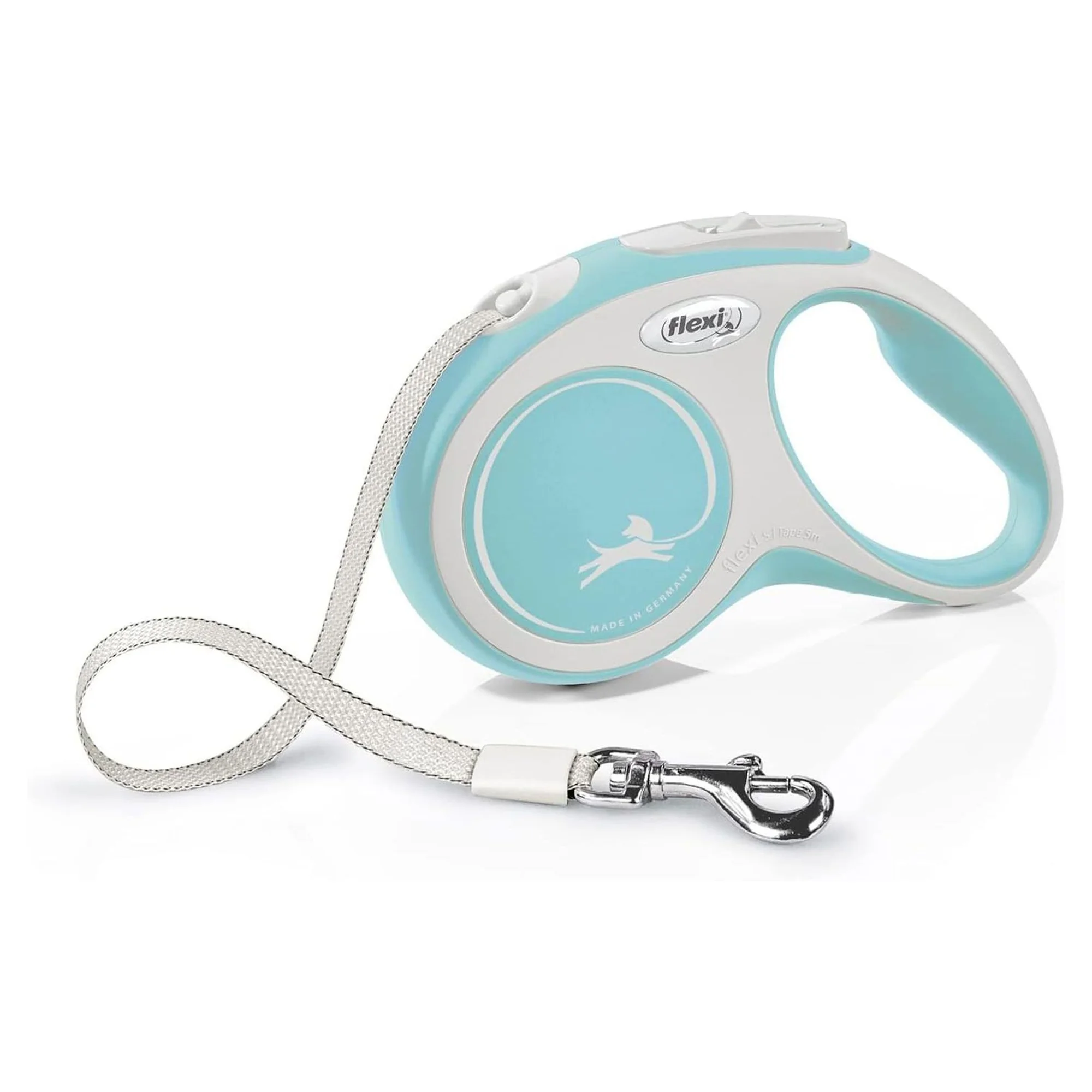 Flexi New Comfort Açık Mavi S Beden Şerit Köpek Tasması 5 M