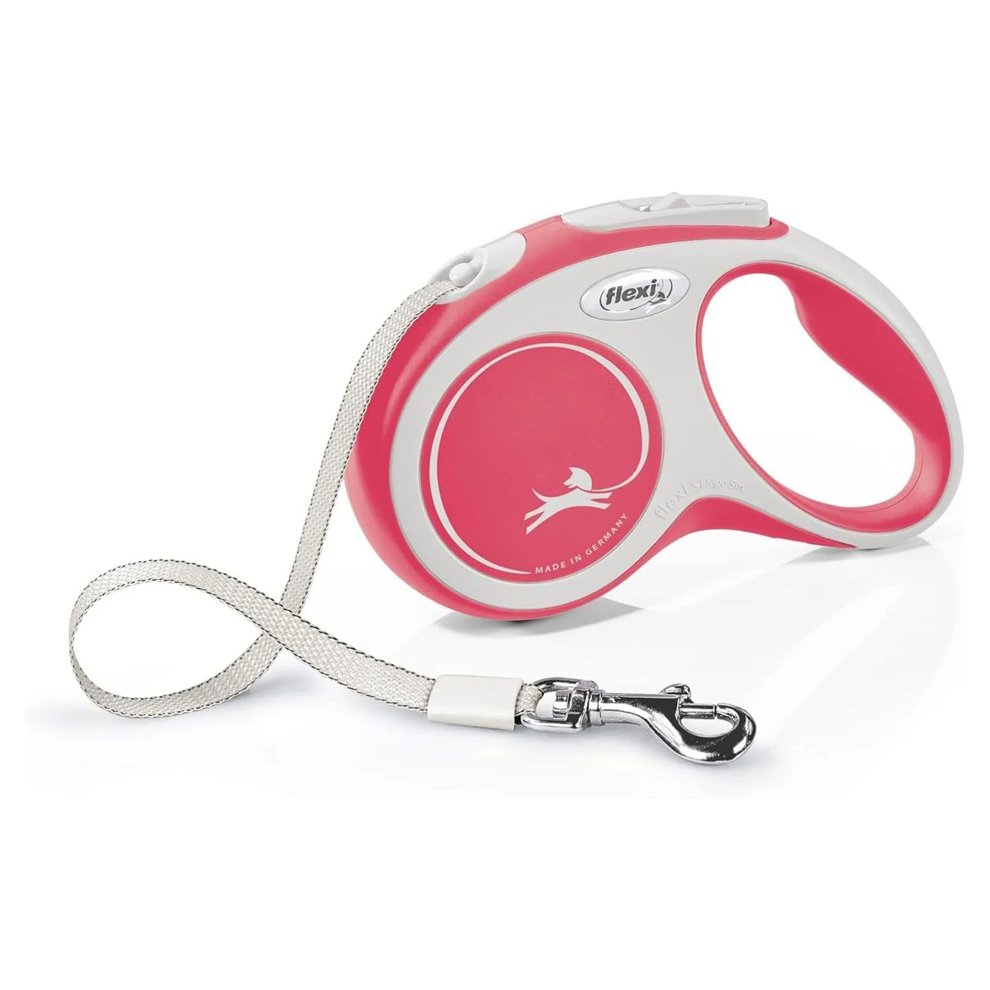 Flexi New Comfort Kırmızı S Beden Şerit Köpek Tasması 5 M