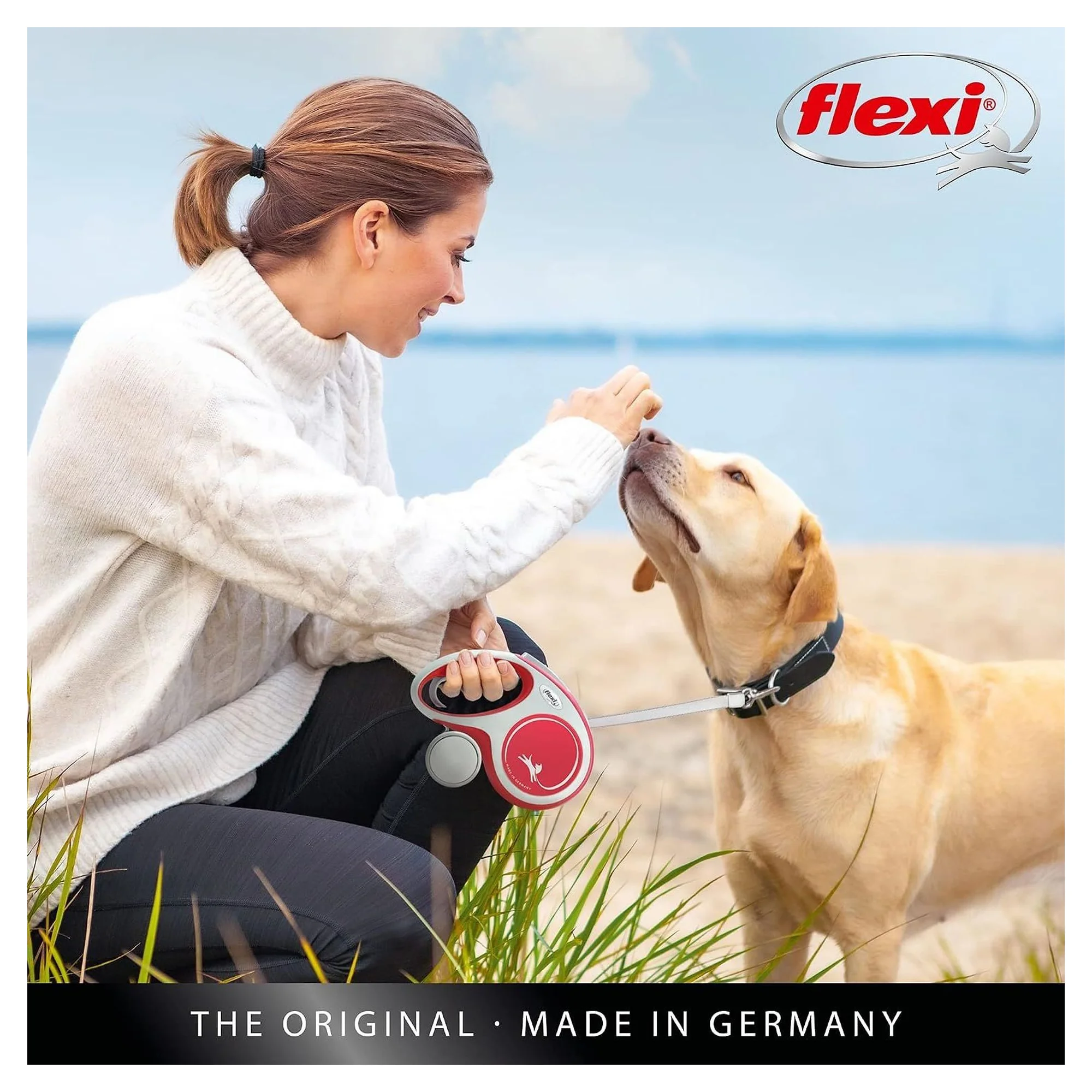 Flexi New Comfort Kırmızı S Beden Şerit Köpek Tasması 5 M — Boyun Tasması, 430 g — Görsel 6