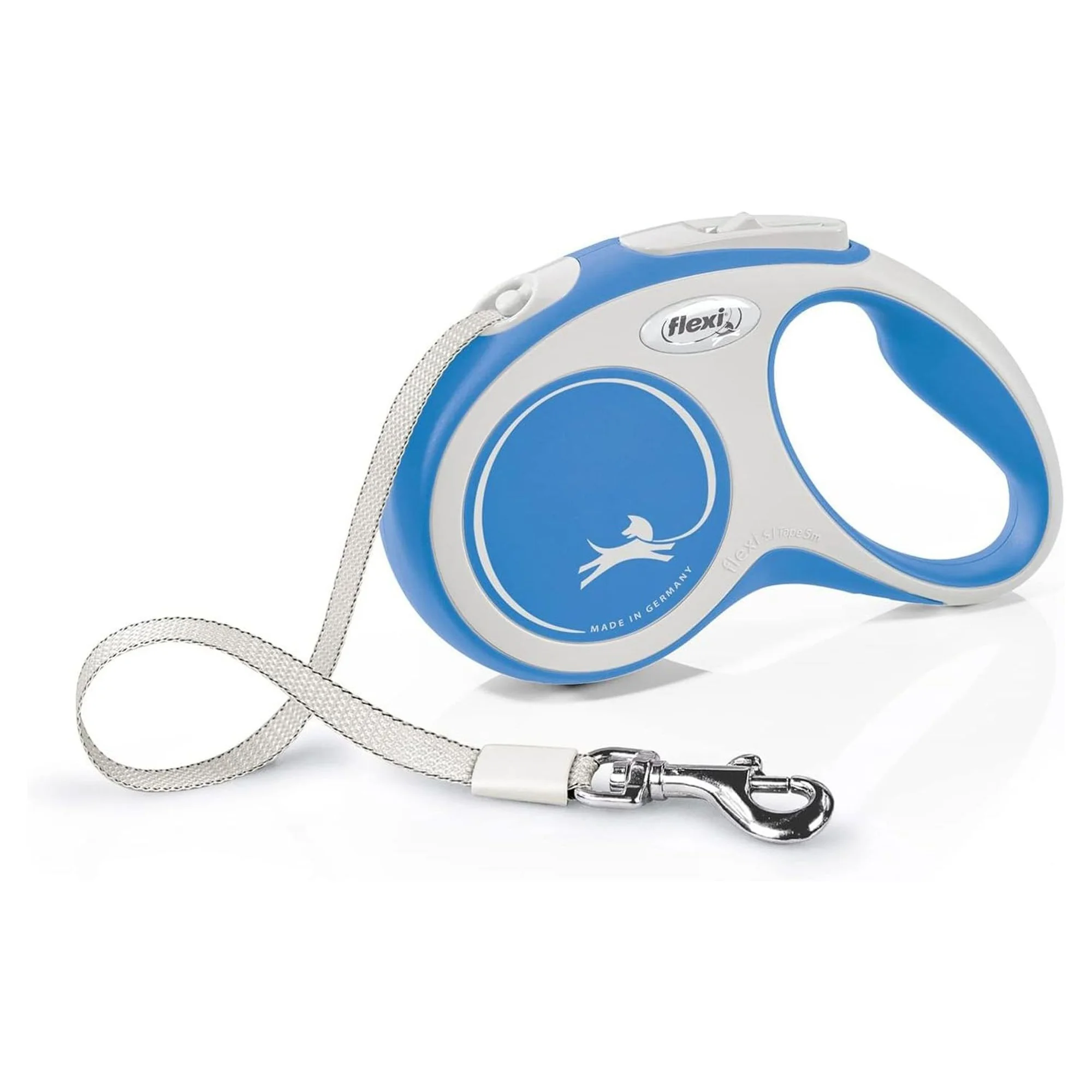Flexi New Comfort Mavi S Beden Şerit Köpek Gezdirme Kayışı 5 M