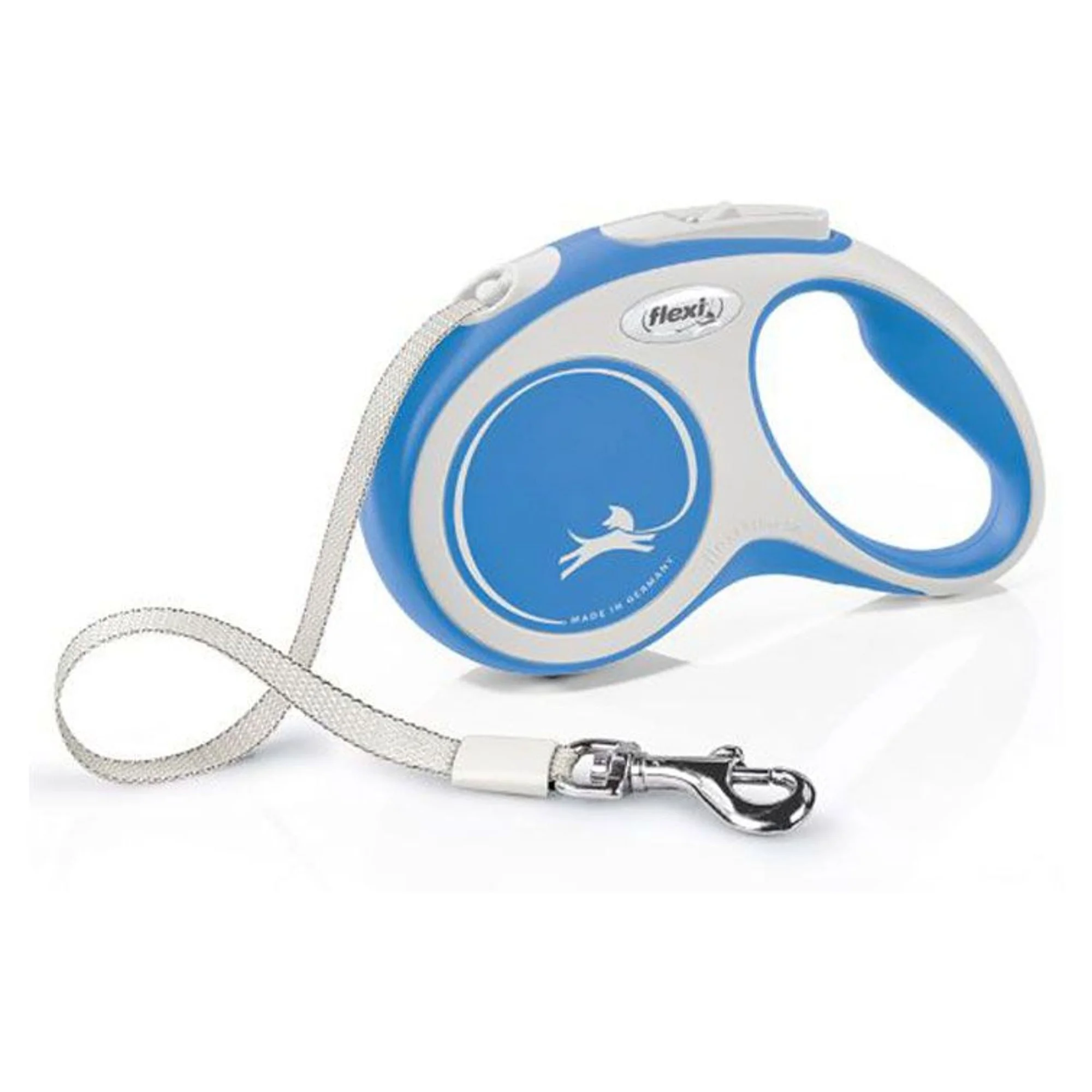 Flexi Flexi New Comfort Mavi S Beden Şerit Köpek Gezdirme Kayışı 5 M