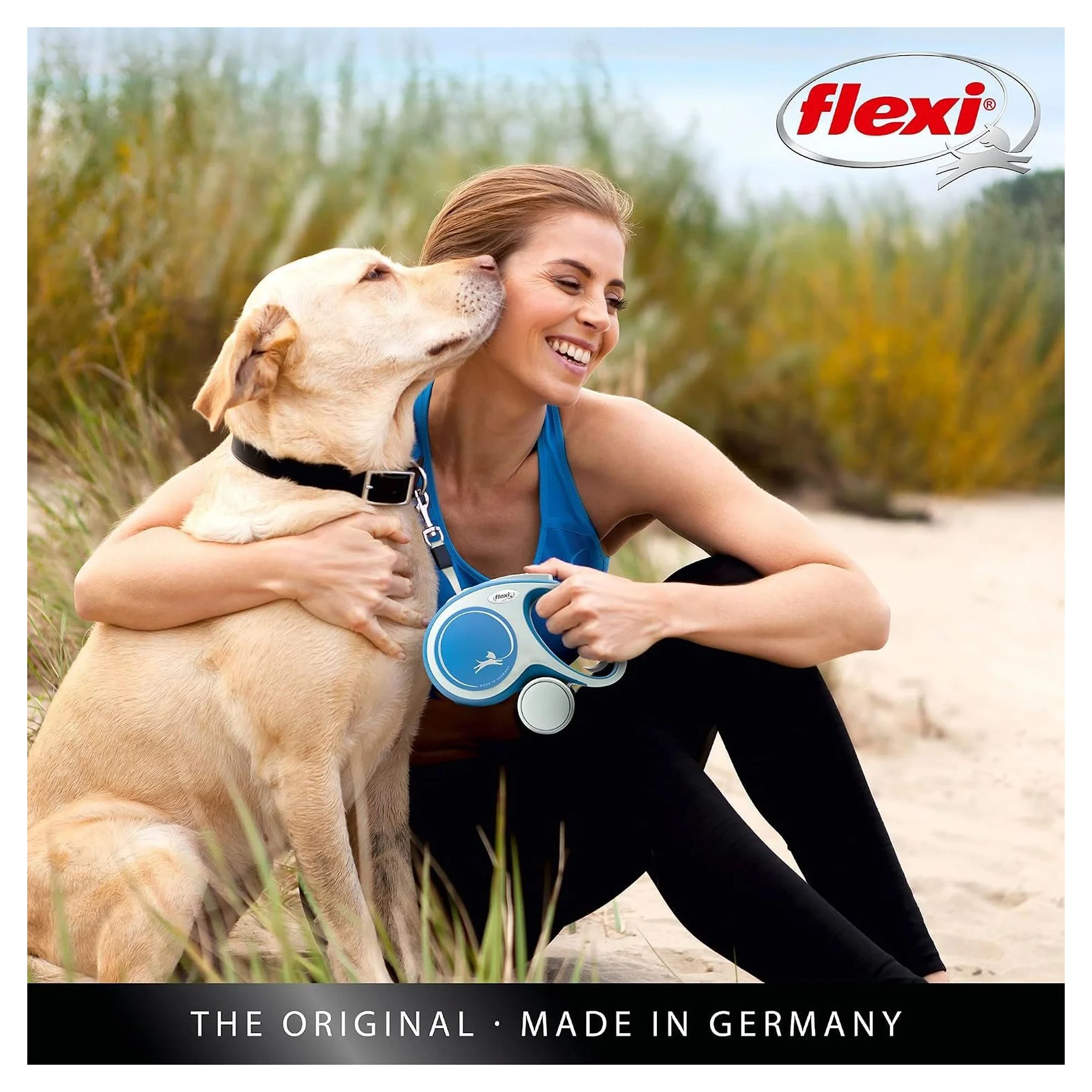 Flexi New Comfort Mavi S Beden Şerit Köpek Gezdirme Kayışı 5 M — Gezdirme Kayışları, 265 g — Görsel 6