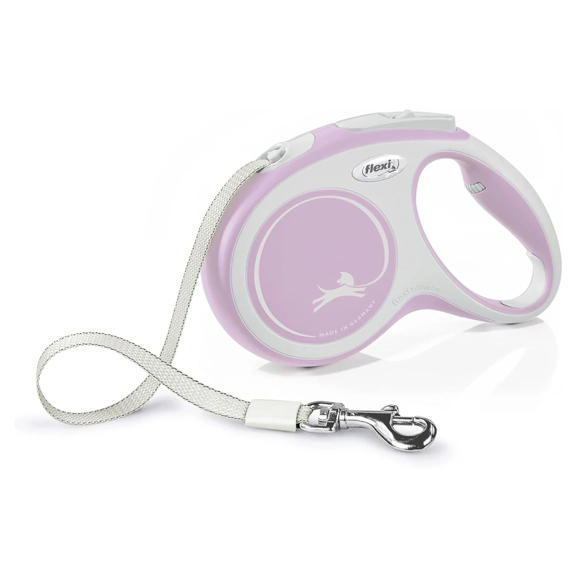 Flexi New Comfort Pembe S Beden Şerit Köpek Gezdirme Kayışı 5 M