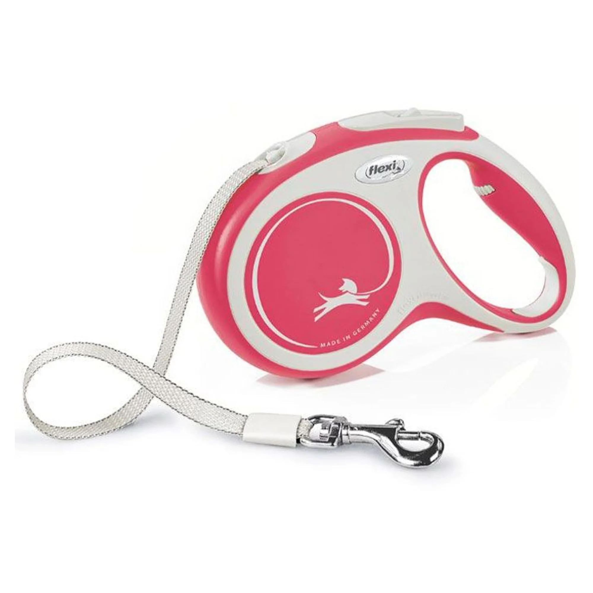 Flexi Flexi New Comfort Kırmızı M Beden Şerit Köpek Gezdirme Tasması 5 M