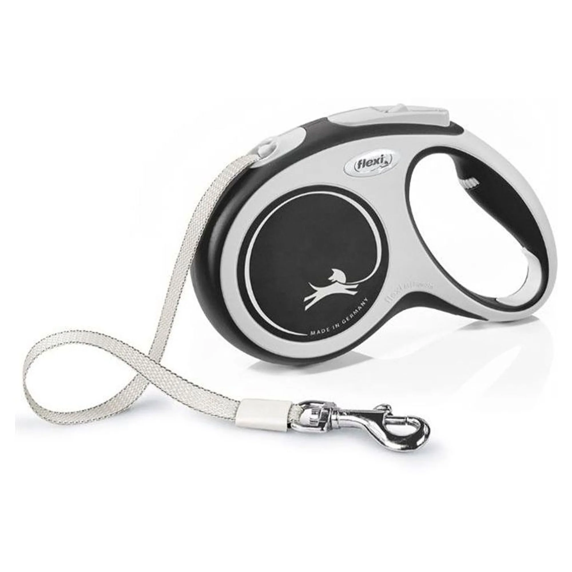 Flexi Flexi New Comfort M Beden Siyah  Şerit Köpek Gezdirme Tasması 5 M