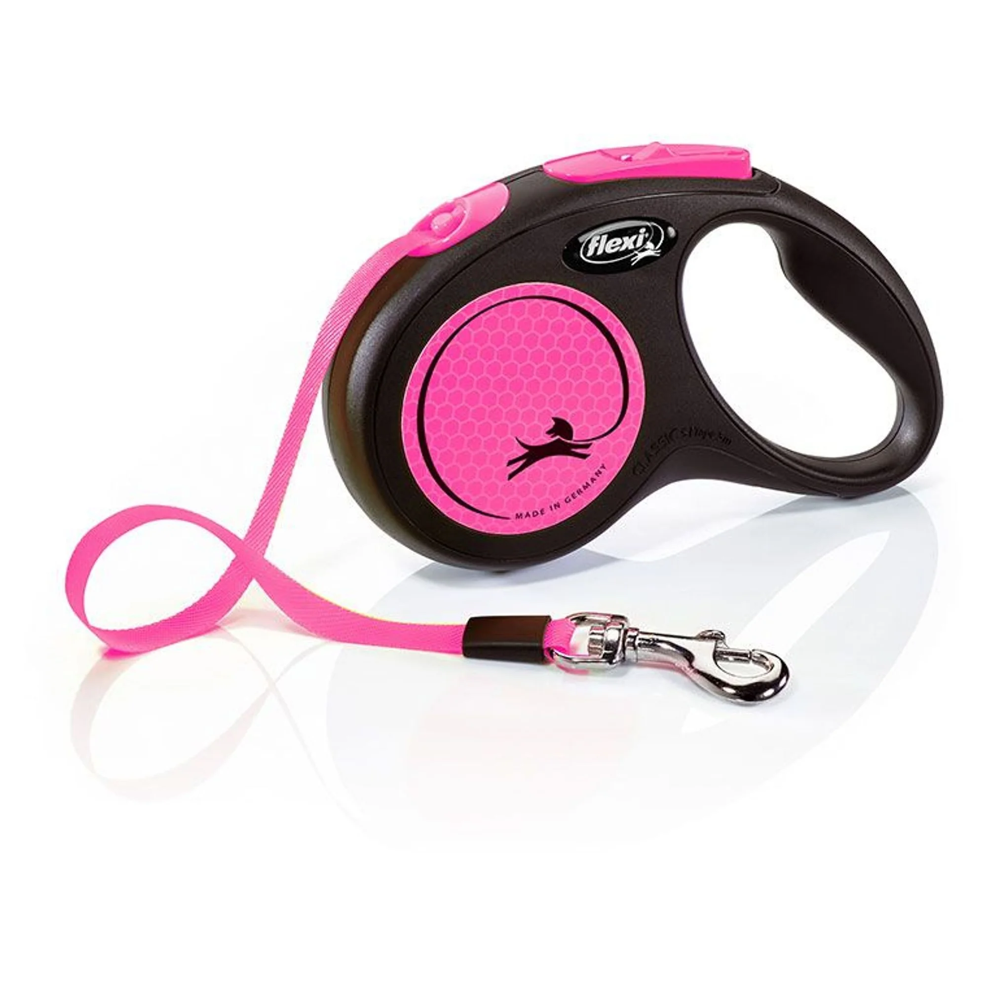 Flexi Flexi New Neon Pembe S Beden  Şerit Köpek Tasması 5 M