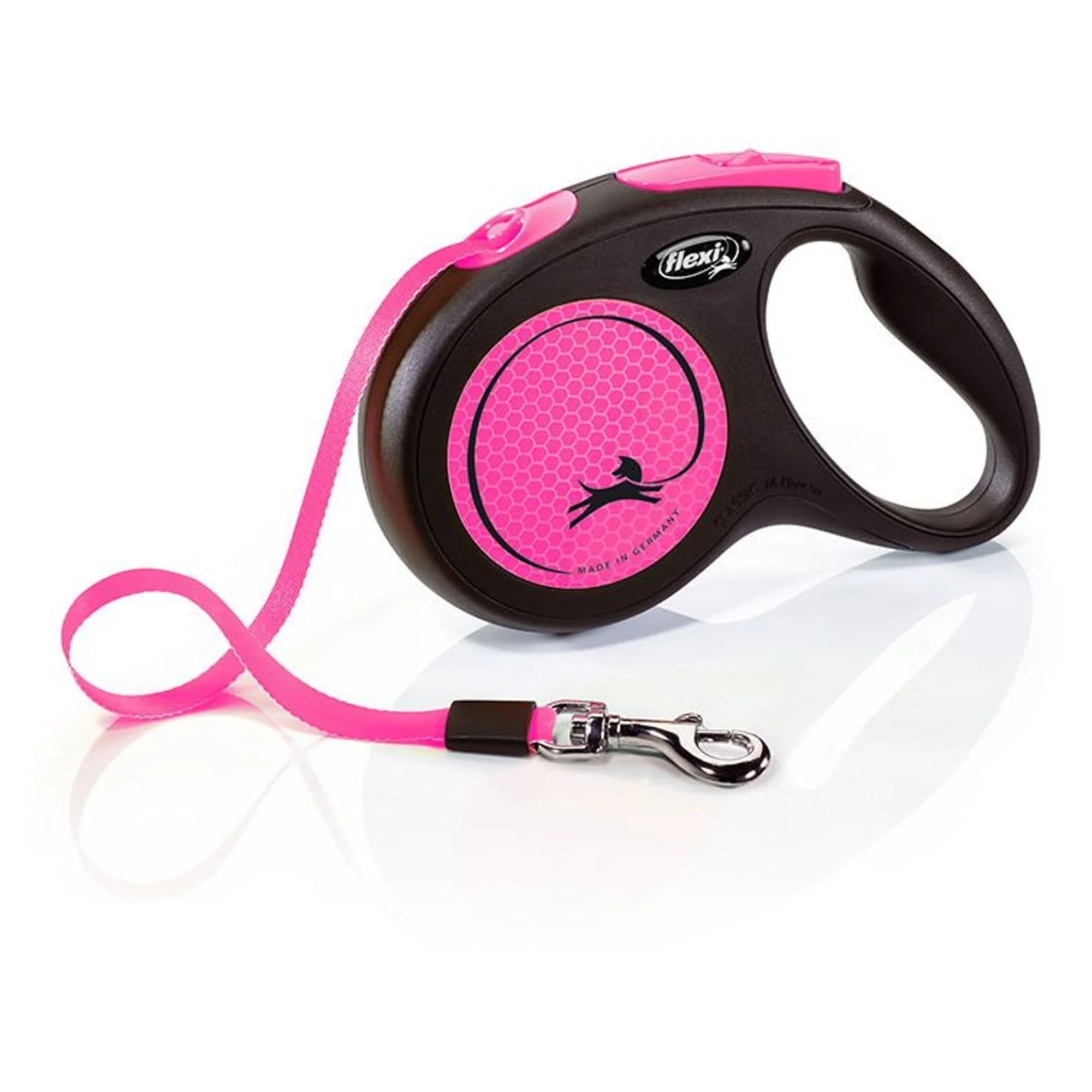 Flexi Flexi New Neon Pembe M Beden Şerit Köpek Tasması 5 M