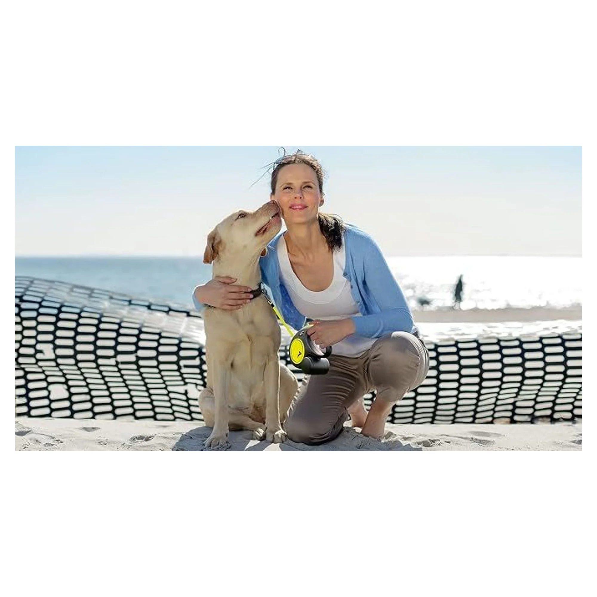 Flexi New Neon L Beden Şerit Köpek Gezdirme Kayışı 5 M — Gezdirme Kayışları, 385 g — Görsel 3