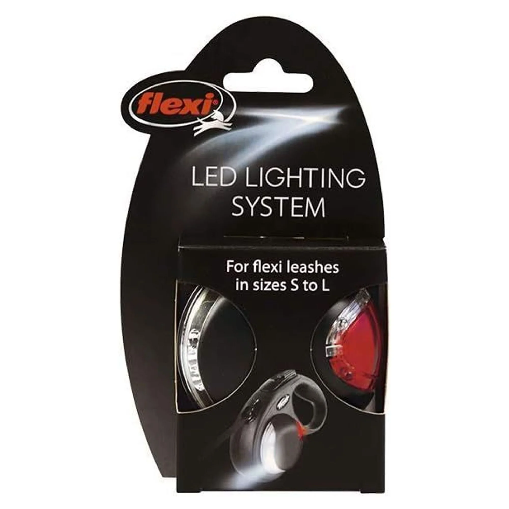 Flexi Siyah Led Işık Sistemli Köpek Tasma Aksesuarı — Giyim ve Aksesuar, 180 g — Görsel 3