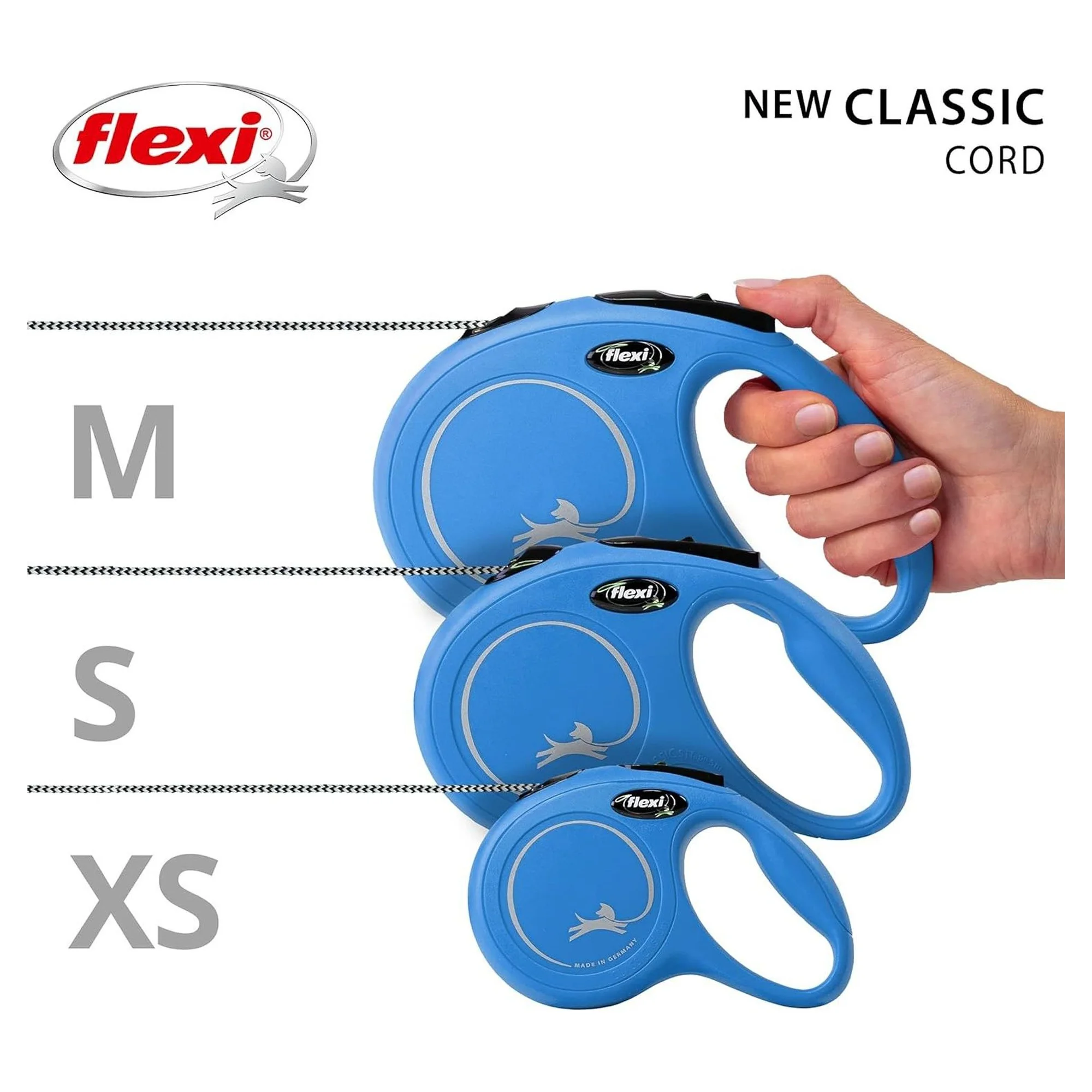 Flexi New Classic S Beden Mavi İpli Köpek Gezdirme Kayışı 5 M — Gezdirme Kayışları, 370 g — Görsel 5