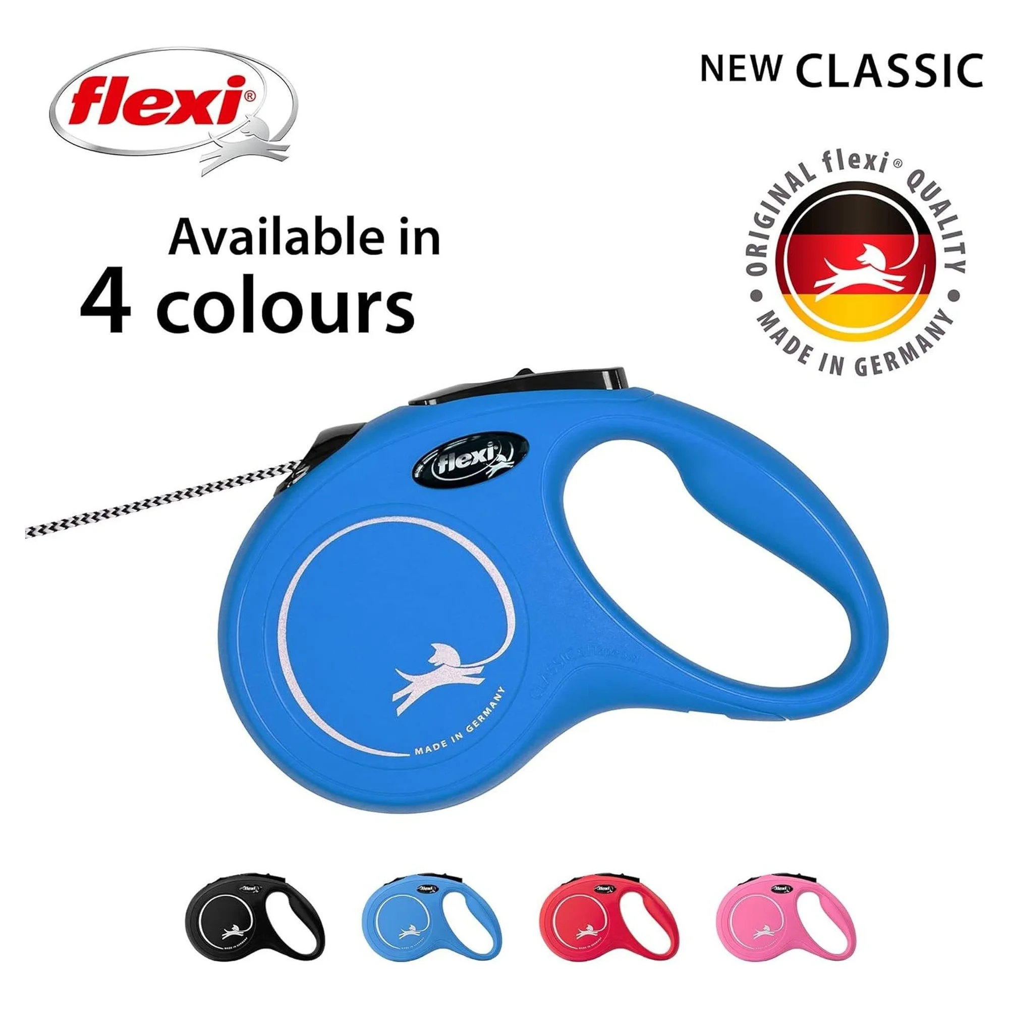 Flexi New Classic S Beden Mavi İpli Köpek Gezdirme Kayışı 5 M — Gezdirme Kayışları, 370 g — Görsel 4