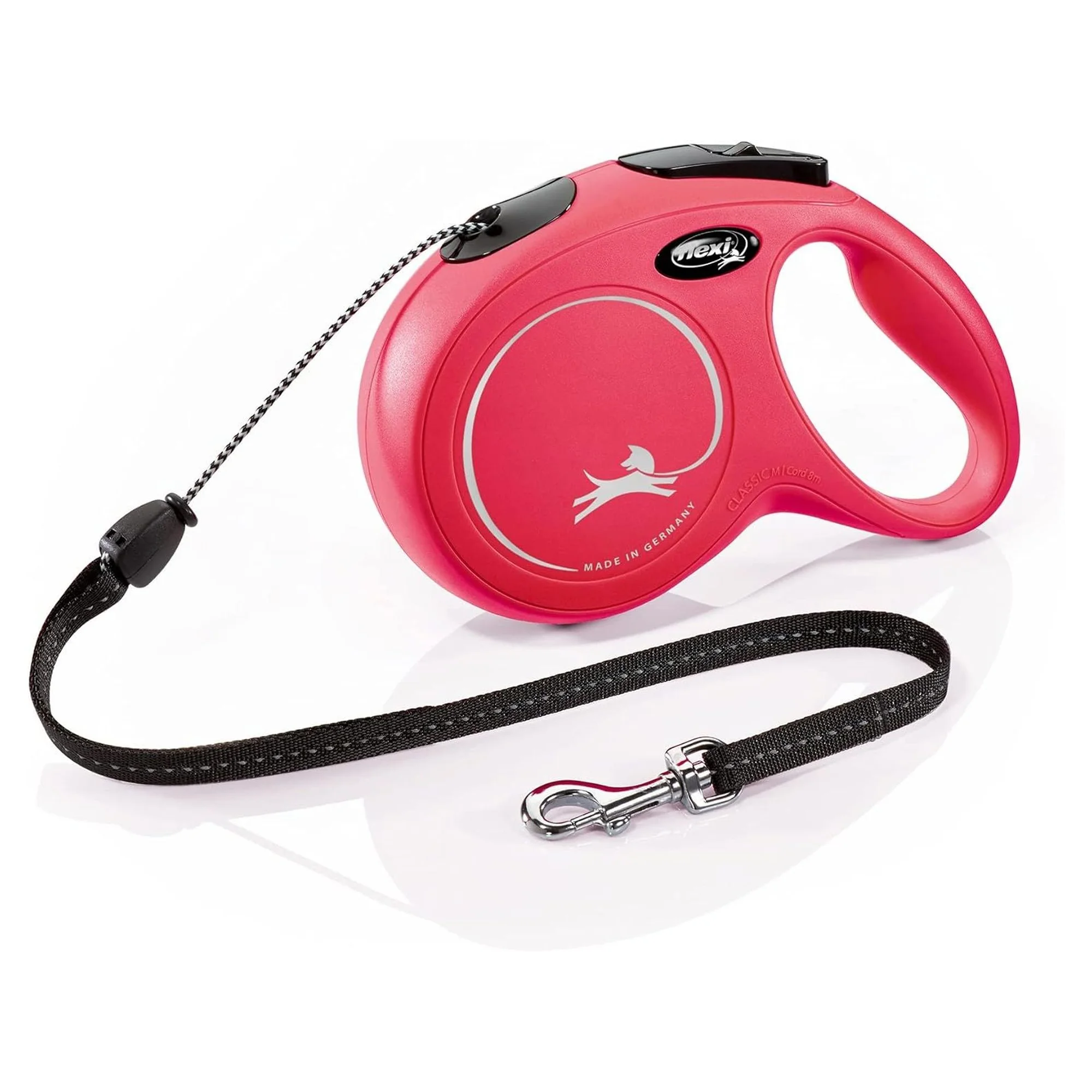 Flexi New Classic M Beden Kırmızı İpli Köpek Tasması 8 MT