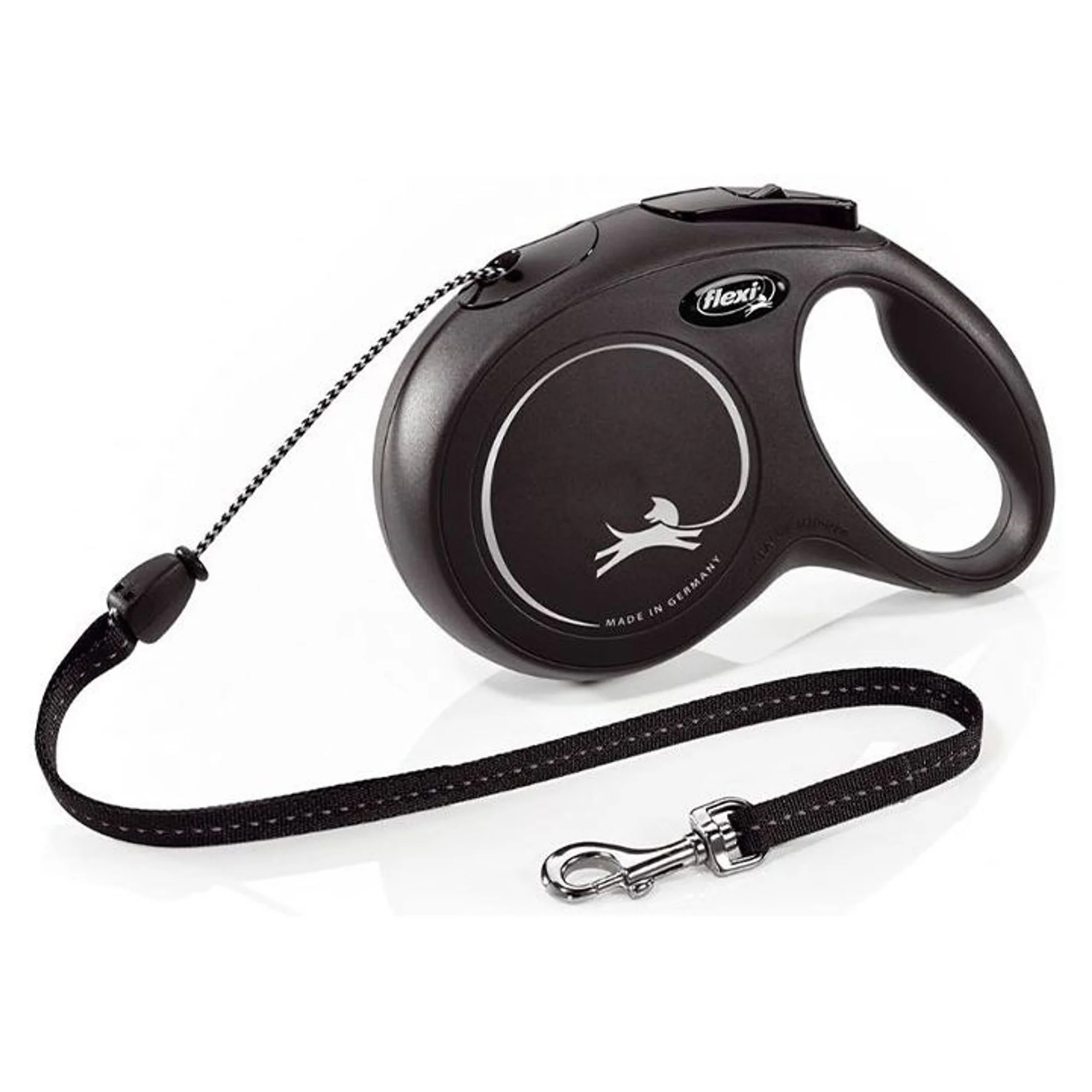 Flexi Flexi New Classic M Beden Siyah İpli Köpek Tasması 8 M