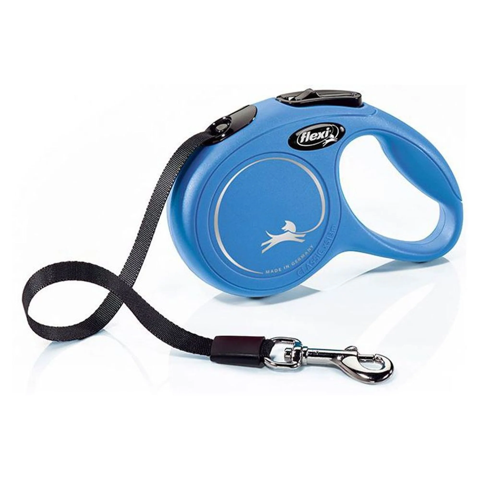Flexi Flexi New Classic XS Beden Mavi Şerit Köpek Tasması 3 M