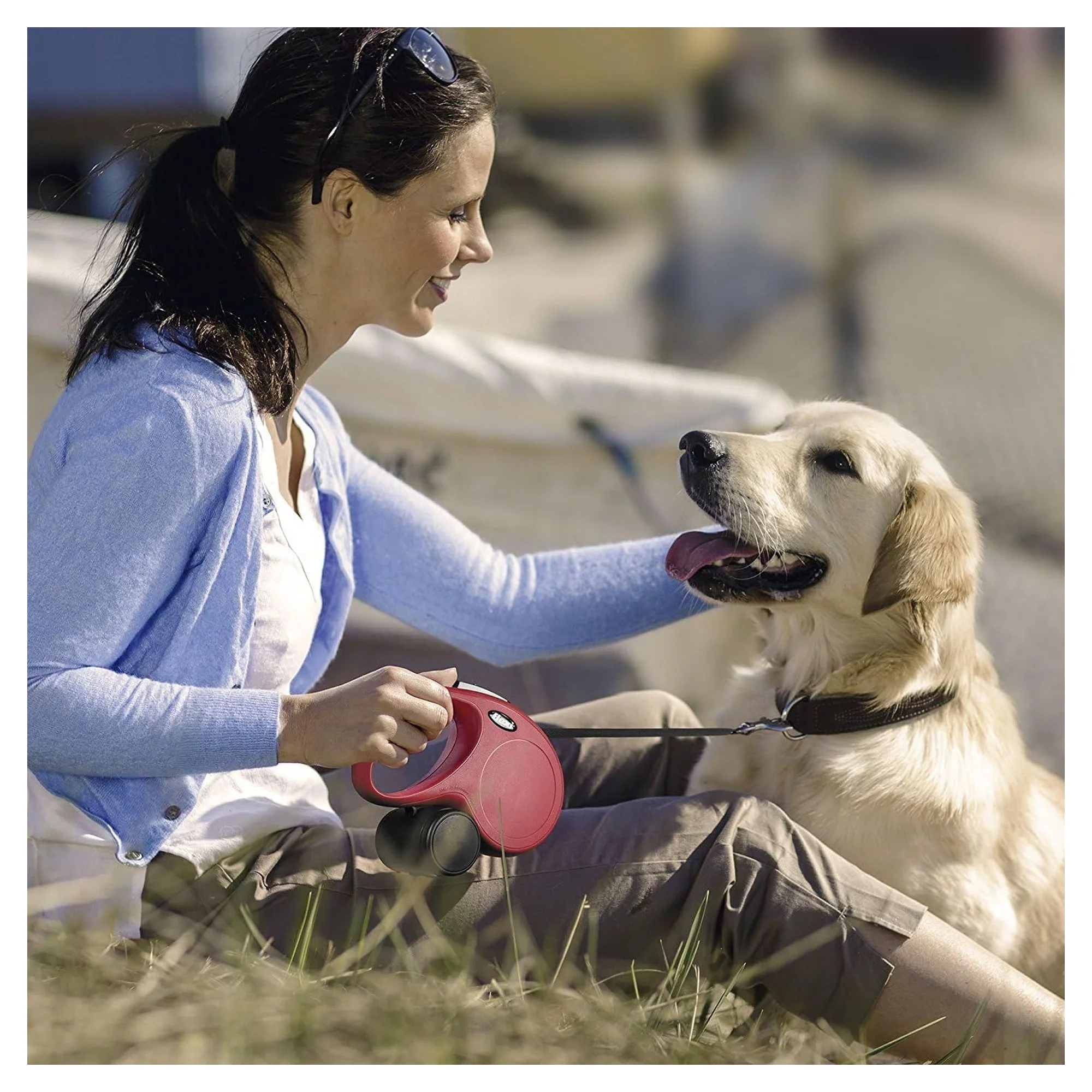 Flexi New Classic XS Beden Mavi Şerit Köpek Tasması 3 M — Boyun Tasması, 330 g — Görsel 5